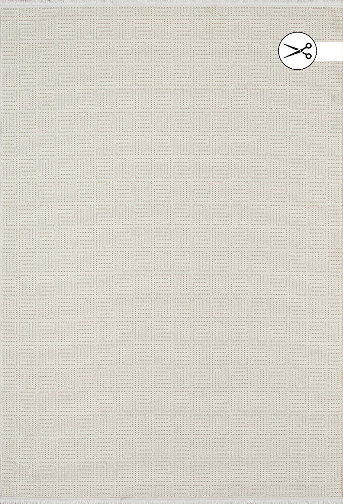 Atlas Halı Veranda RU09A Kahve Bej Silinebilir Yumuşak Leke Tutmaz Antialerjik Bukle Halı