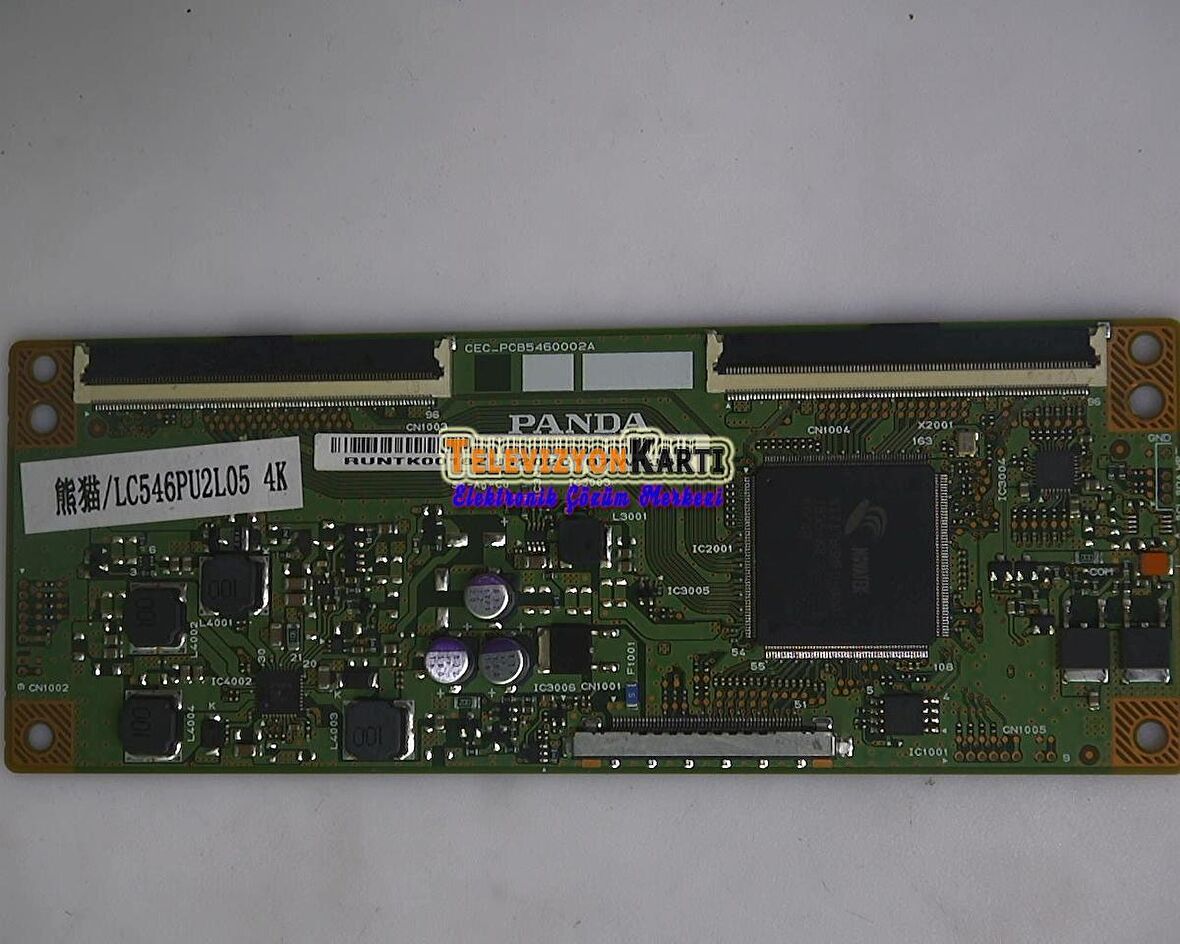 CEC_PCB5460002A, RUNTK0018ZZ, RUNTK0018ZZ12A07504H5035, T CON Board, SN055LDUCV6488-Y-2H, CX550DLEDM