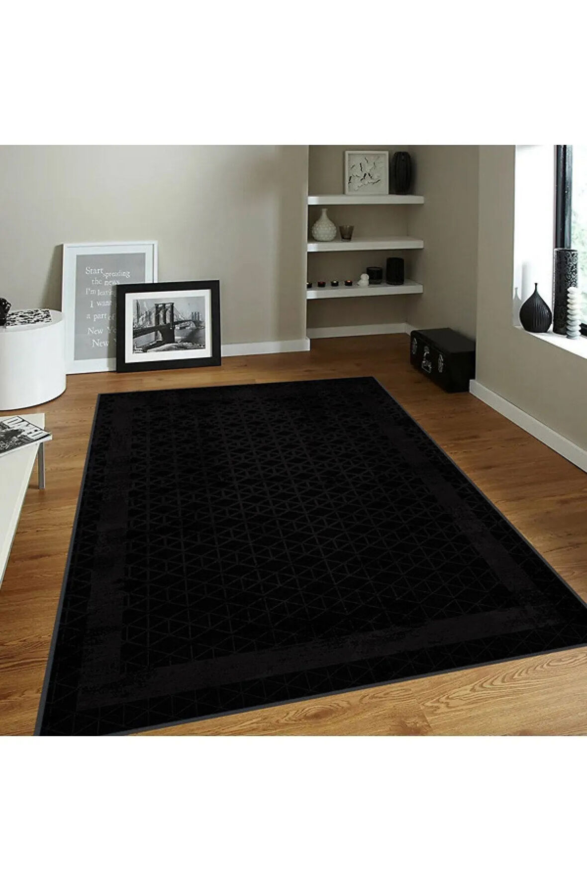 Dijital Baskı Yıkanabilir Kaymaz Taban Salon Halısı Ve Yolluk RVG0081-SD833