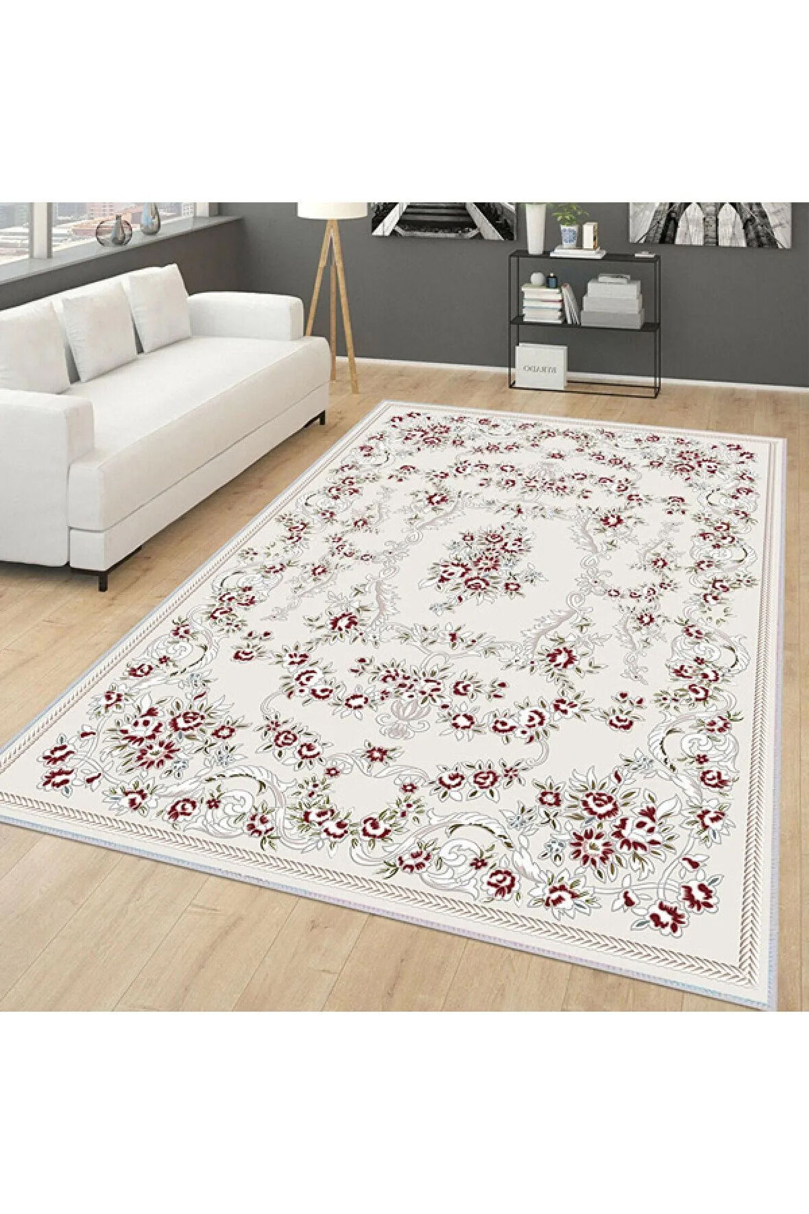 Dijital Baskı Yıkanabilir Kaymaz Taban Salon Halısı Ve Yolluk RVG0168-SD478