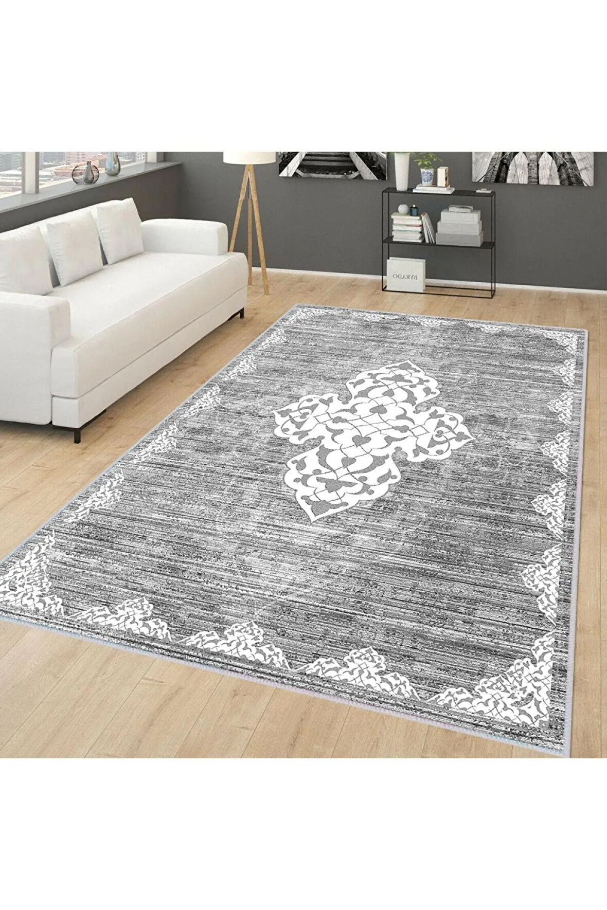 Dijital Baskı Yıkanabilir Kaymaz Taban Salon Halısı Ve Yolluk RVG0300-SD1088