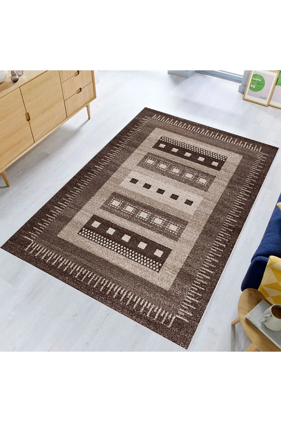 Dijital Baskı Yıkanabilir Kaymaz Taban Salon Halısı Ve Yolluk RVG0370