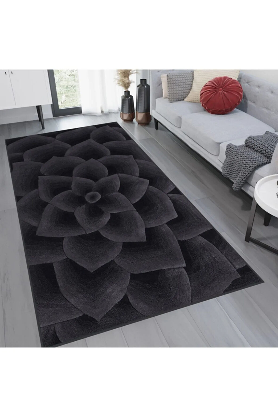 Dijital Baskı Yıkanabilir Kaymaz Taban Salon Halısı Ve Yolluk RVG1180