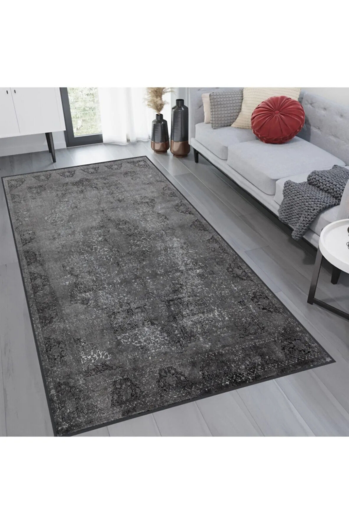 Dijital Baskı Yıkanabilir Kaymaz Taban Salon Halısı Ve Yolluk RVG1221