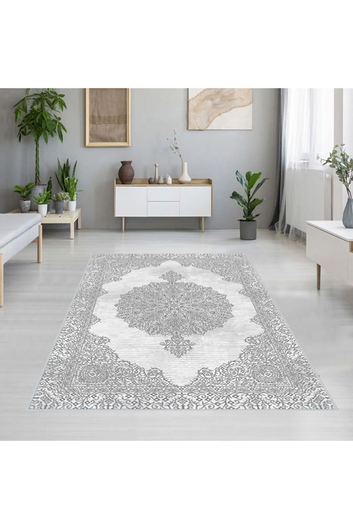 Dijital Baskı Yıkanabilir Kaymaz Taban Salon Halısı Ve Yolluk RVG1372-HY-1036