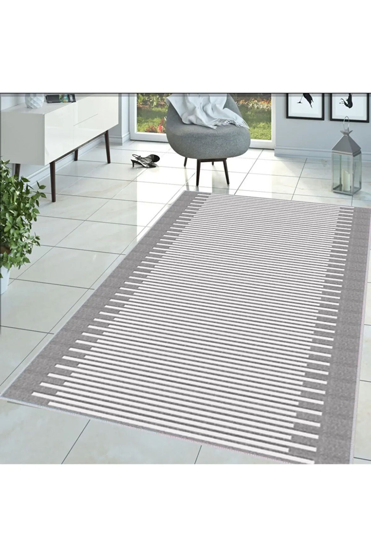 Dijital Baskı Yıkanabilir Kaymaz Taban Salon Halısı Ve Yolluk RVG1400-SD317