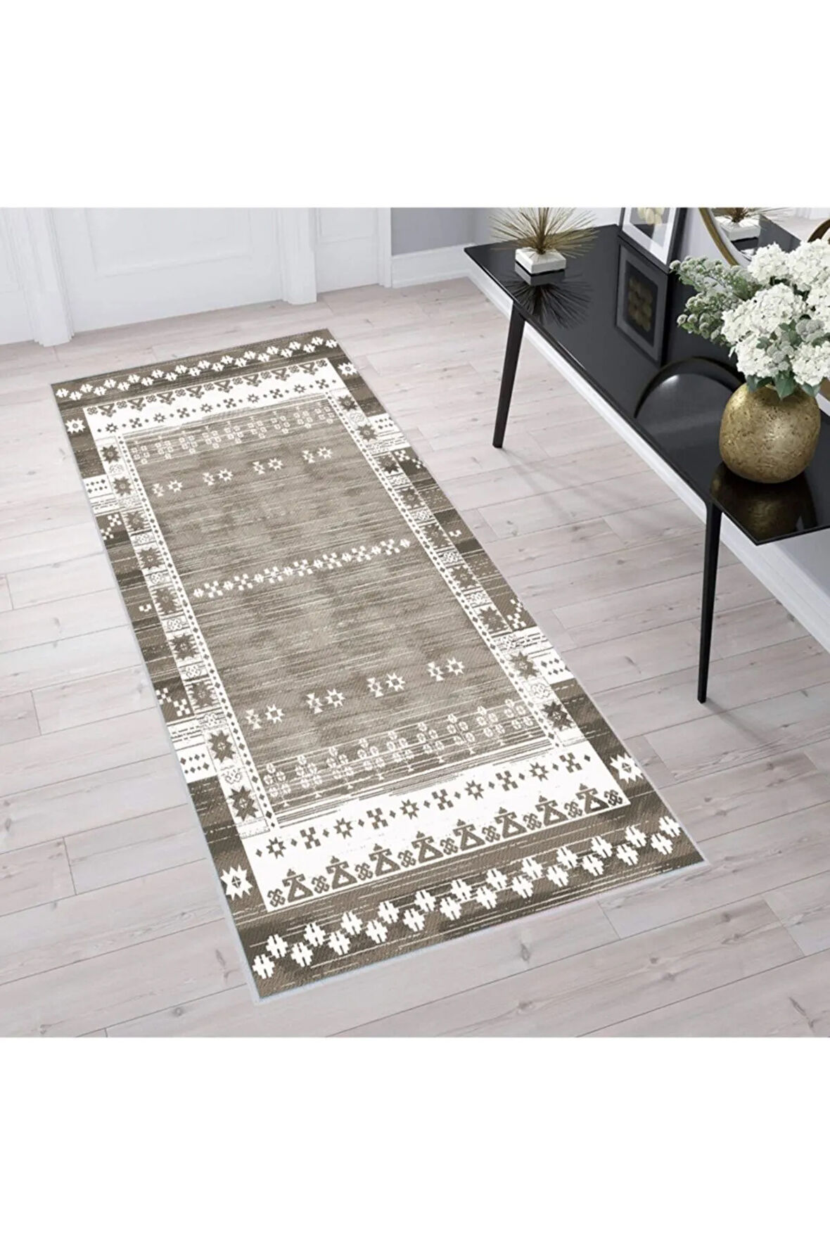 Dijital Baskı Yıkanabilir Kaymaz Taban Salon Halısı Ve Yolluk RVG1600