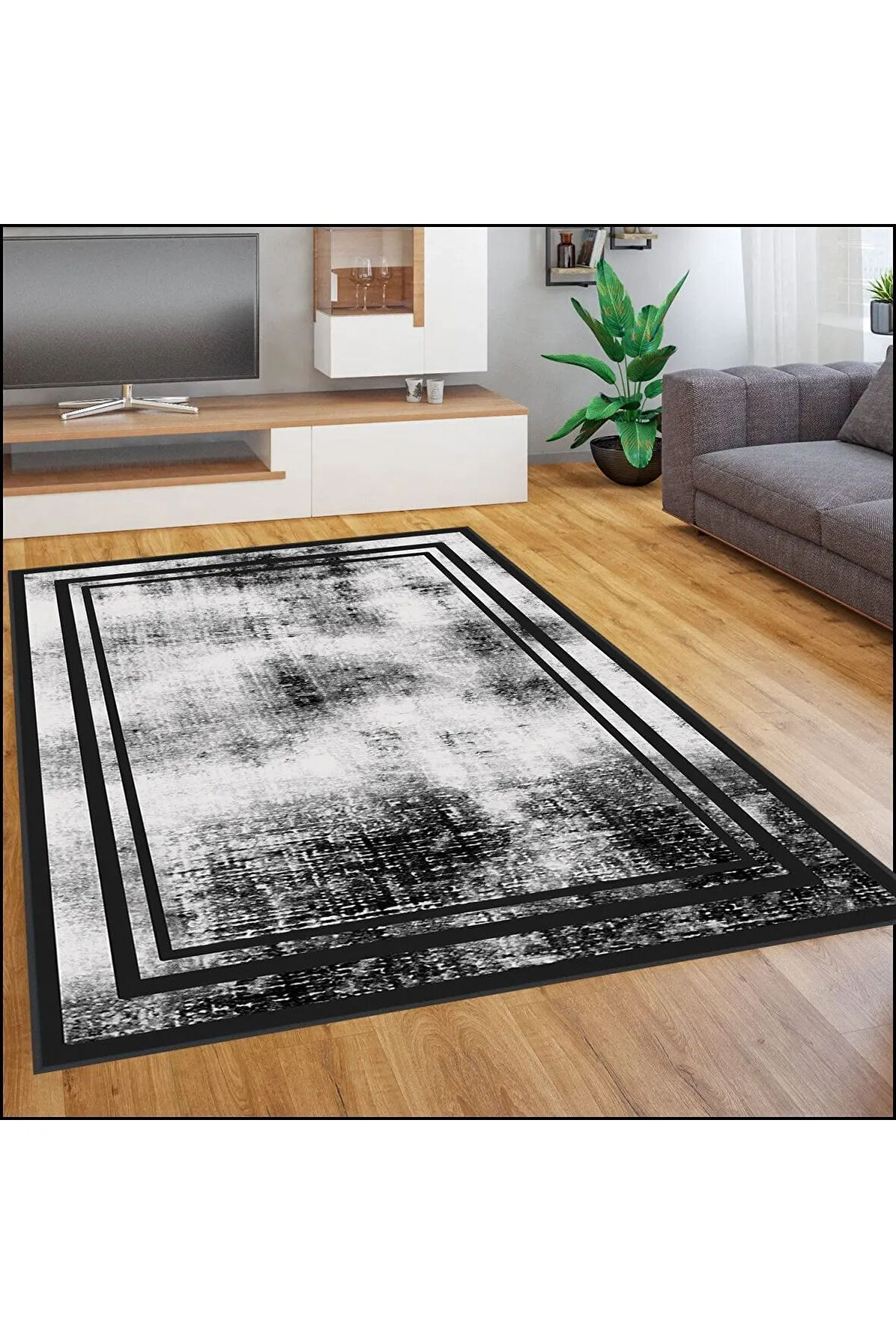 Dijital Baskı Yıkanabilir Kaymaz Taban Salon Halısı Ve Yolluk RVG1869-SM268