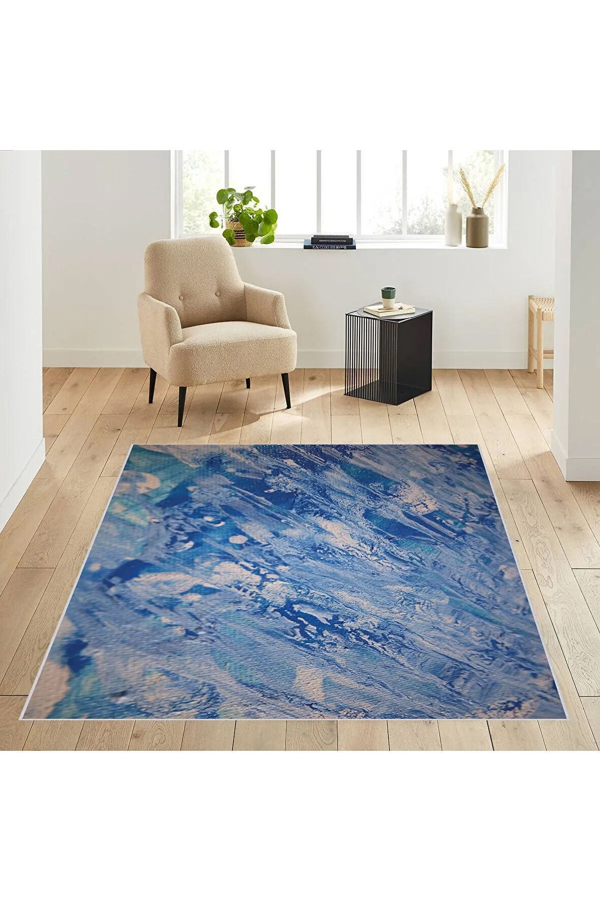 Dijital Baskı Yıkanabilir Kaymaz Taban Salon Halısı Ve Yolluk RVG1880-SD010