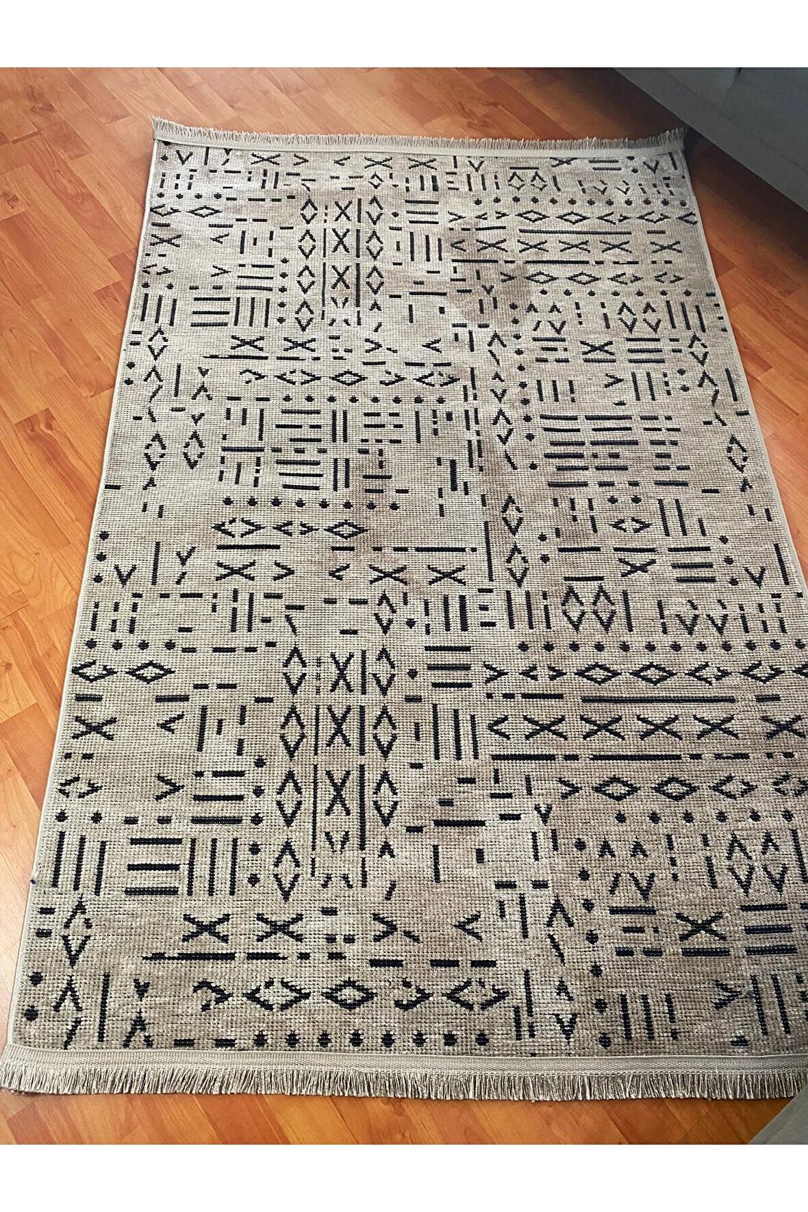 Rovigo Home Modern Şönil Dokuma Halı Yolluk ÇTR SR-Vizon