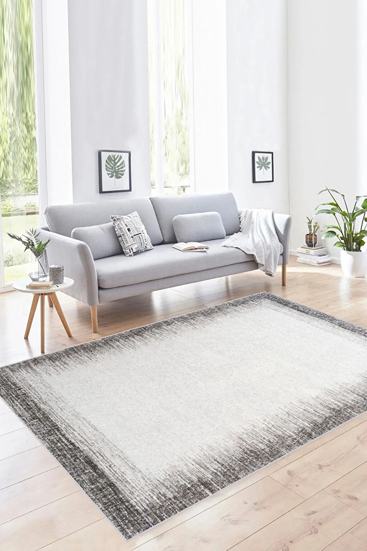 Dijital Baskı Yıkanabilir Kaymaz Taban Salon Halısı Ve Yolluk RVGHM0011