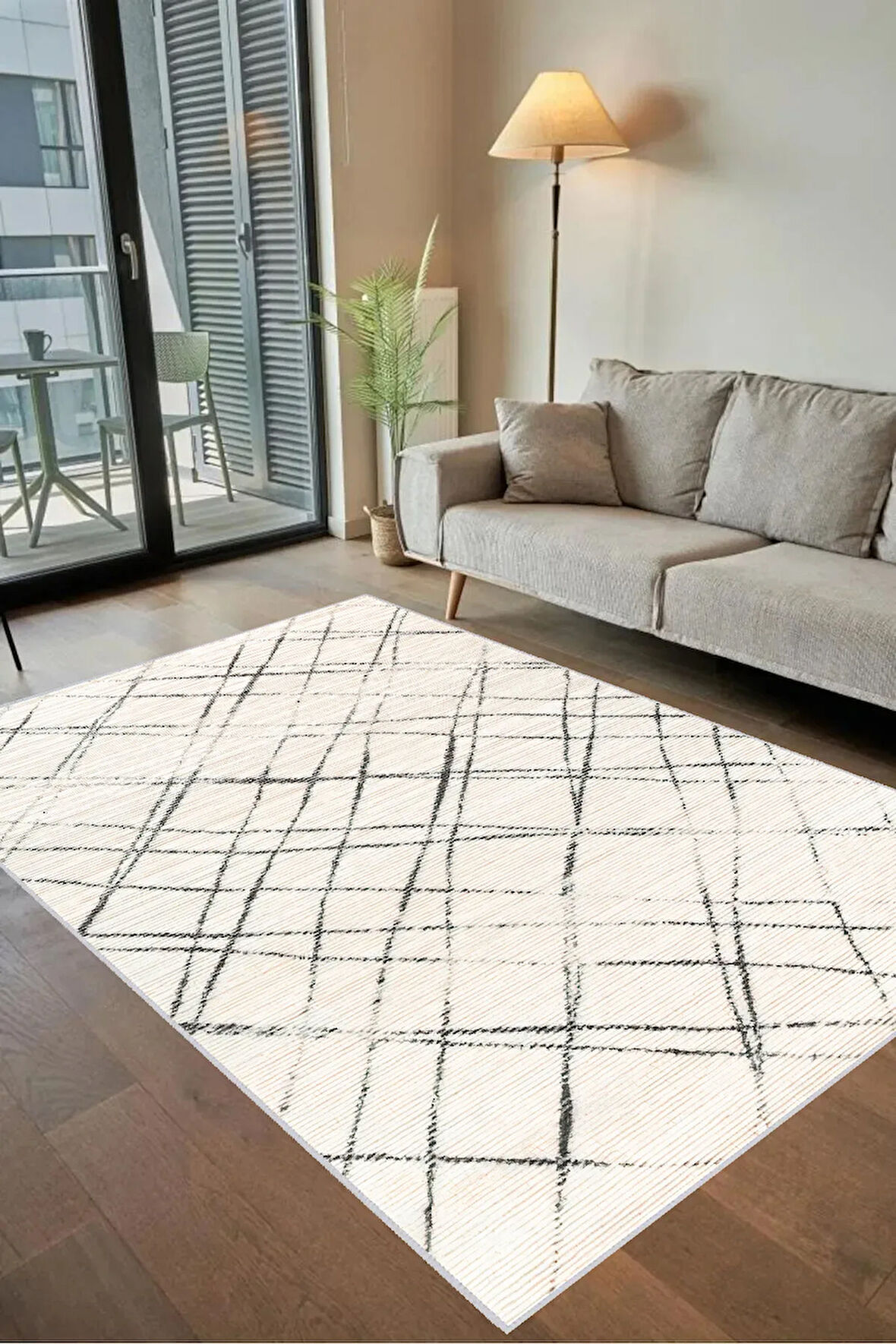 Dijital Baskı Yıkanabilir Kaymaz Taban Salon Halısı Ve Yolluk RVGHM0018