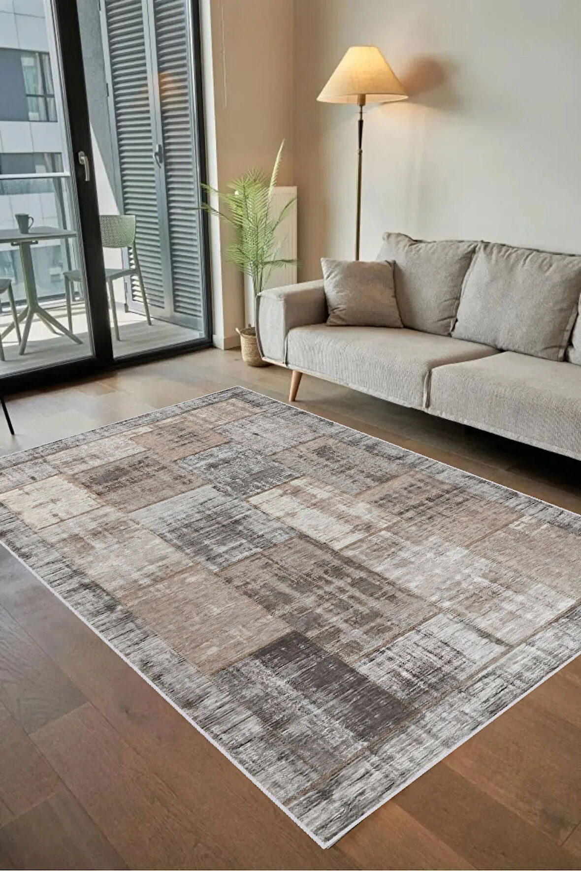 Dijital Baskı Yıkanabilir Kaymaz Taban Salon Halısı Ve Yolluk RVGHM0022