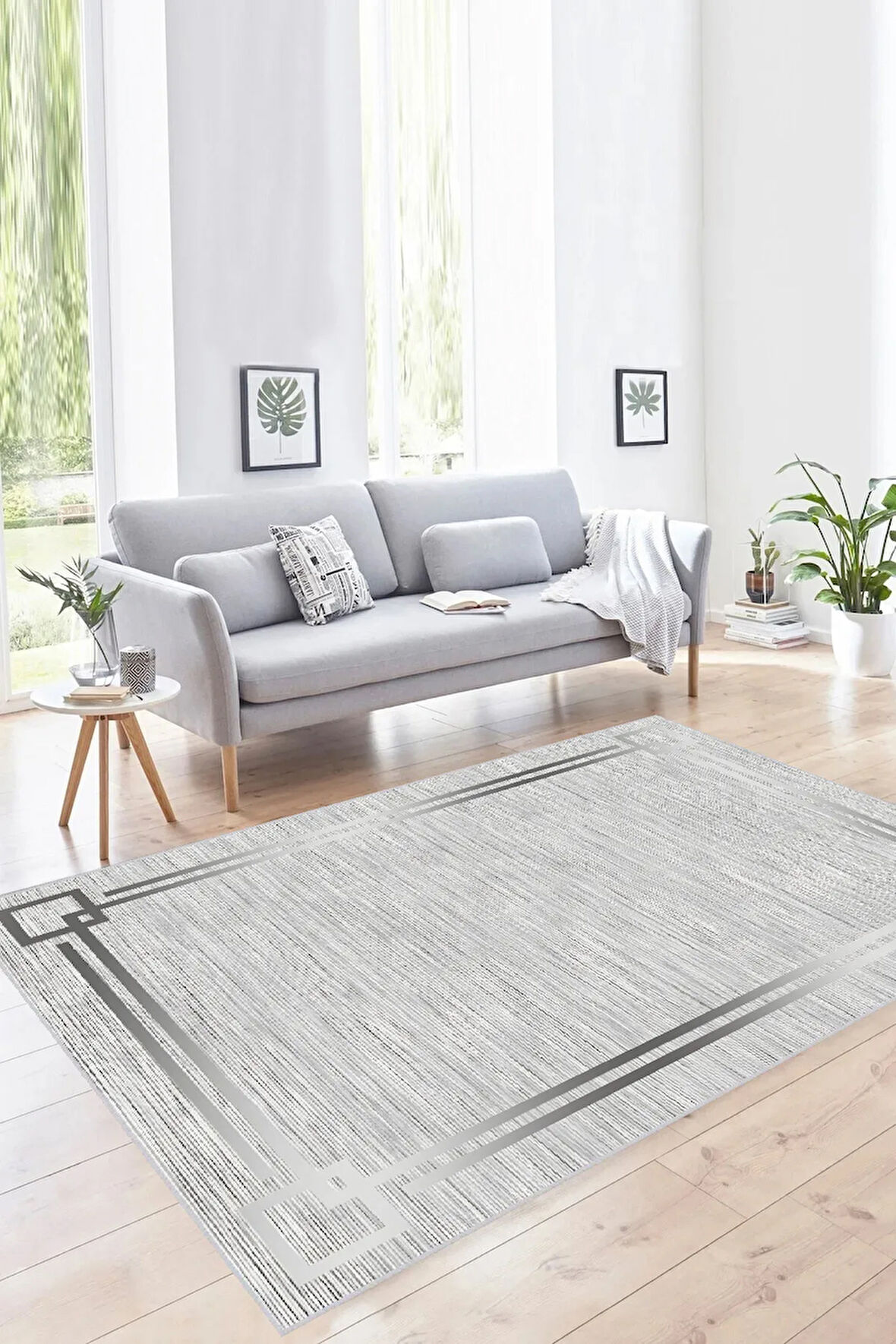 Dijital Baskı Yıkanabilir Kaymaz Taban Salon Halısı Ve Yolluk RVGHM0023