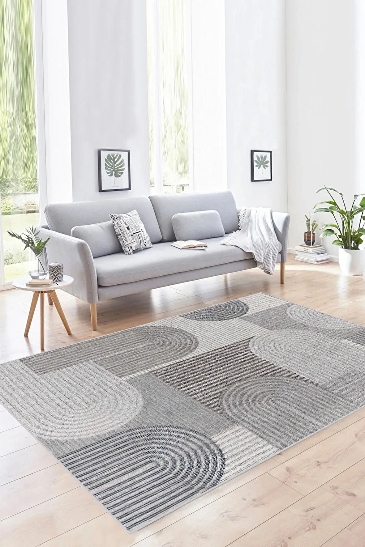 Dijital Baskı Yıkanabilir Kaymaz Taban Salon Halısı Ve Yolluk RVGHM0030