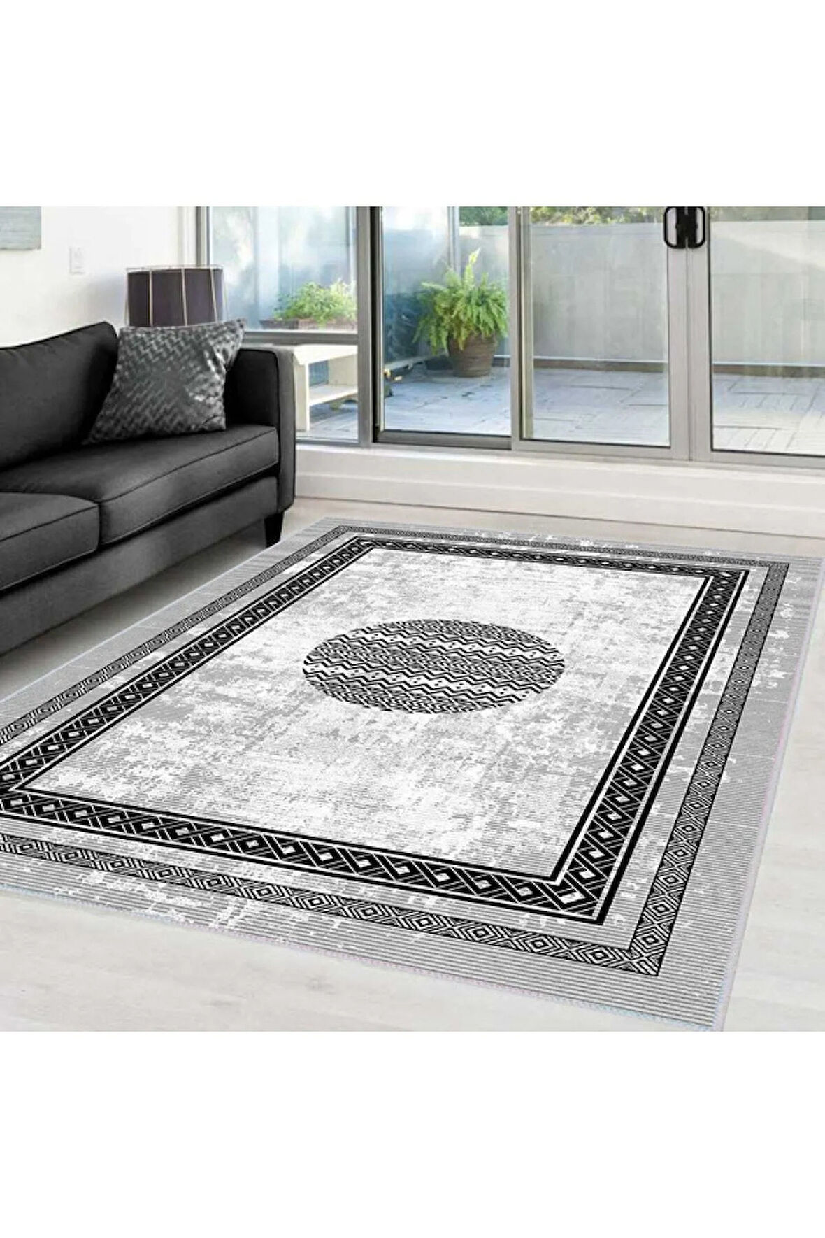 Dijital Baskı Yıkanabilir Kaymaz Taban Salon Halısı Ve Yolluk RVG0040-SD1081