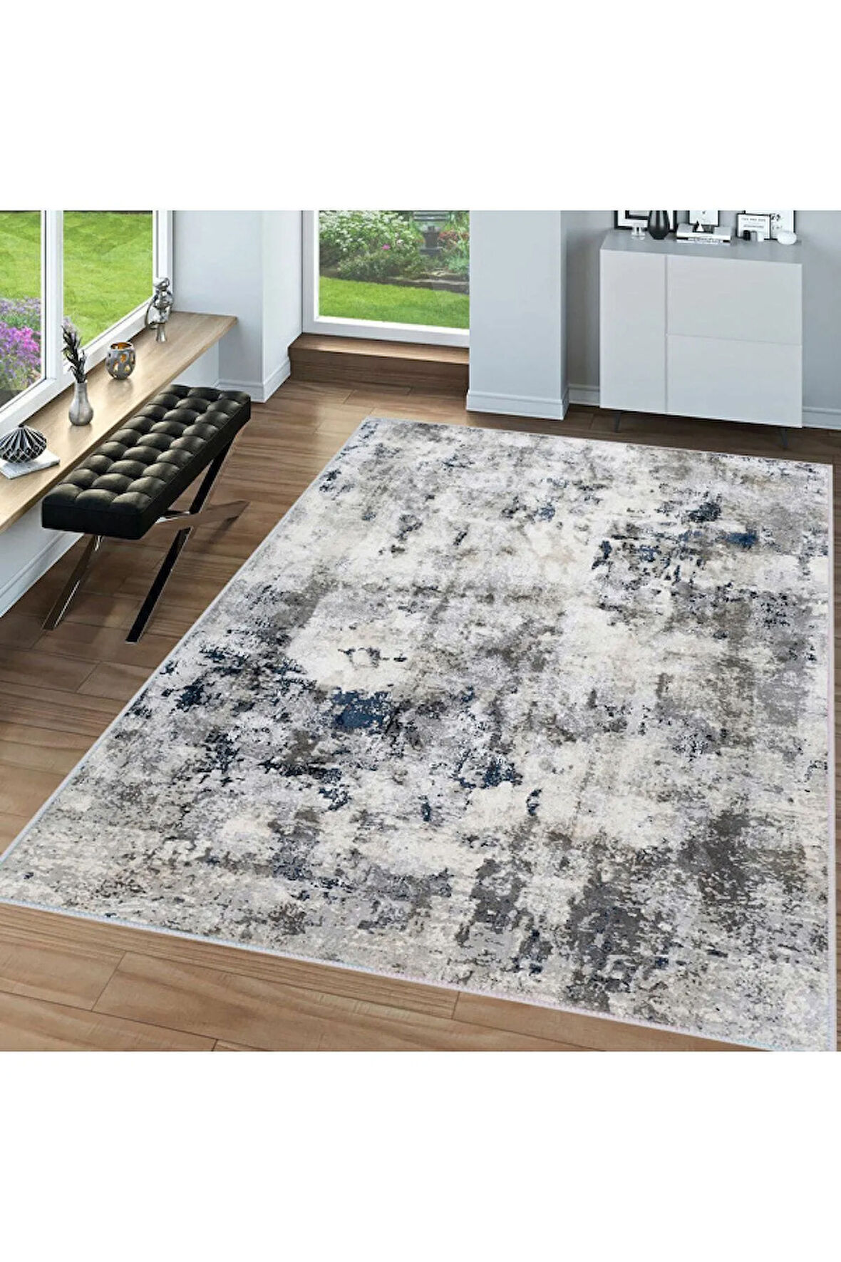 Dijital Baskı Yıkanabilir Kaymaz Taban Salon Halısı Ve Yolluk RVG0047-SD1123