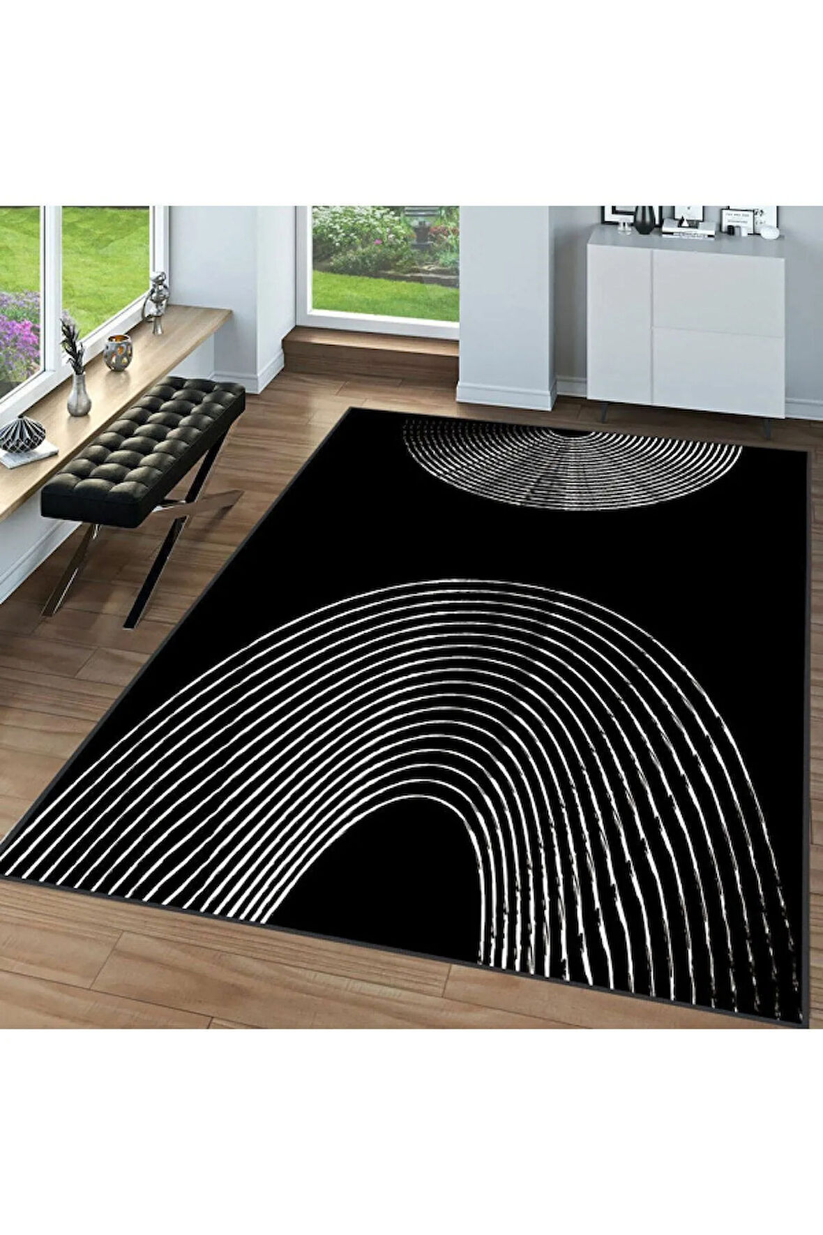 Dijital Baskı Yıkanabilir Kaymaz Taban Salon Halısı Ve Yolluk RVG0086-SD906