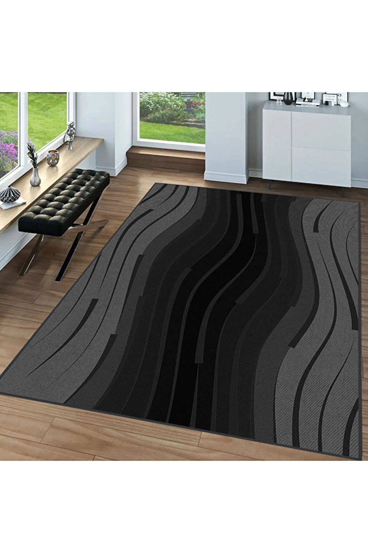 Dijital Baskı Yıkanabilir Kaymaz Taban Salon Halısı Ve Yolluk RVG0087-SD914