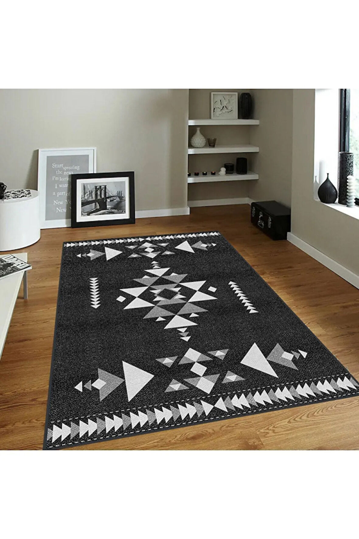 Dijital Baskı Yıkanabilir Kaymaz Taban Salon Halısı Ve Yolluk RVG0099-SD1060