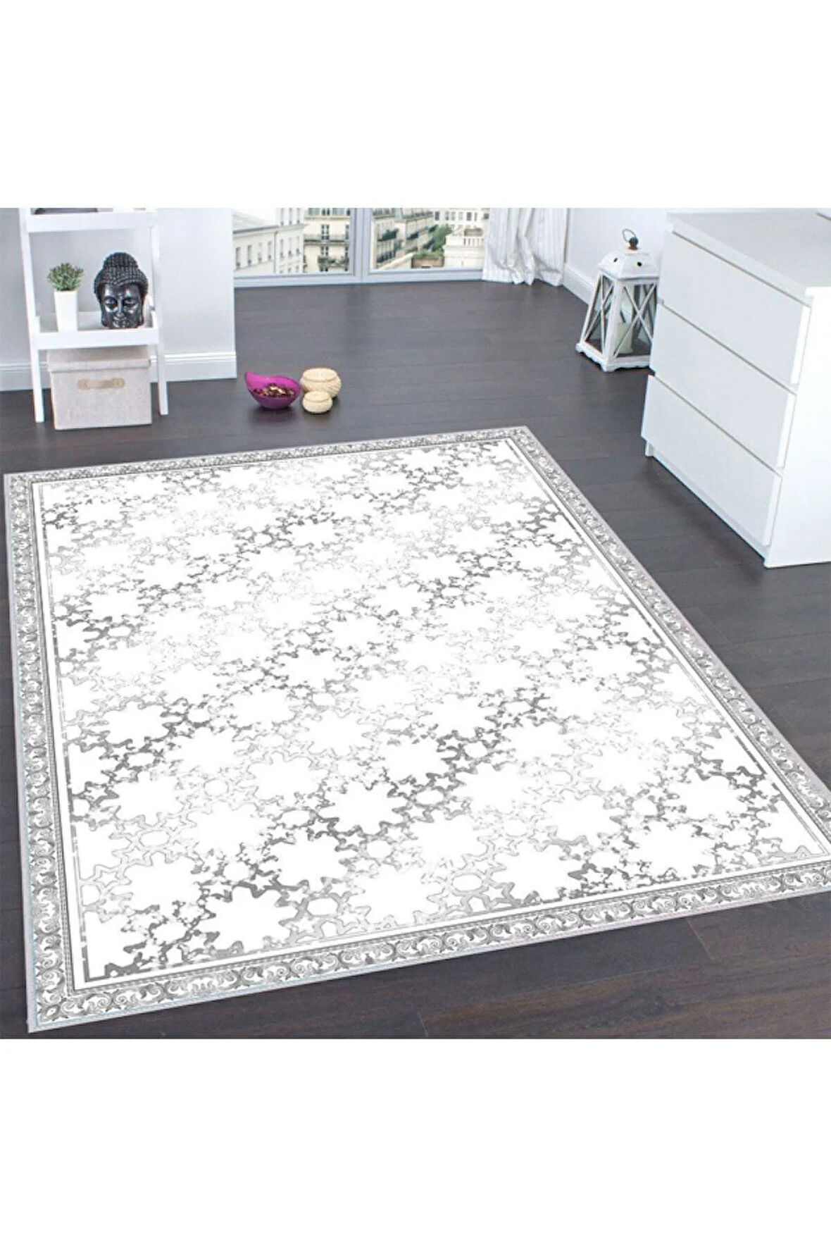 Dijital Baskı Yıkanabilir Kaymaz Taban Salon Halısı Ve Yolluk RVG0134-SD1111