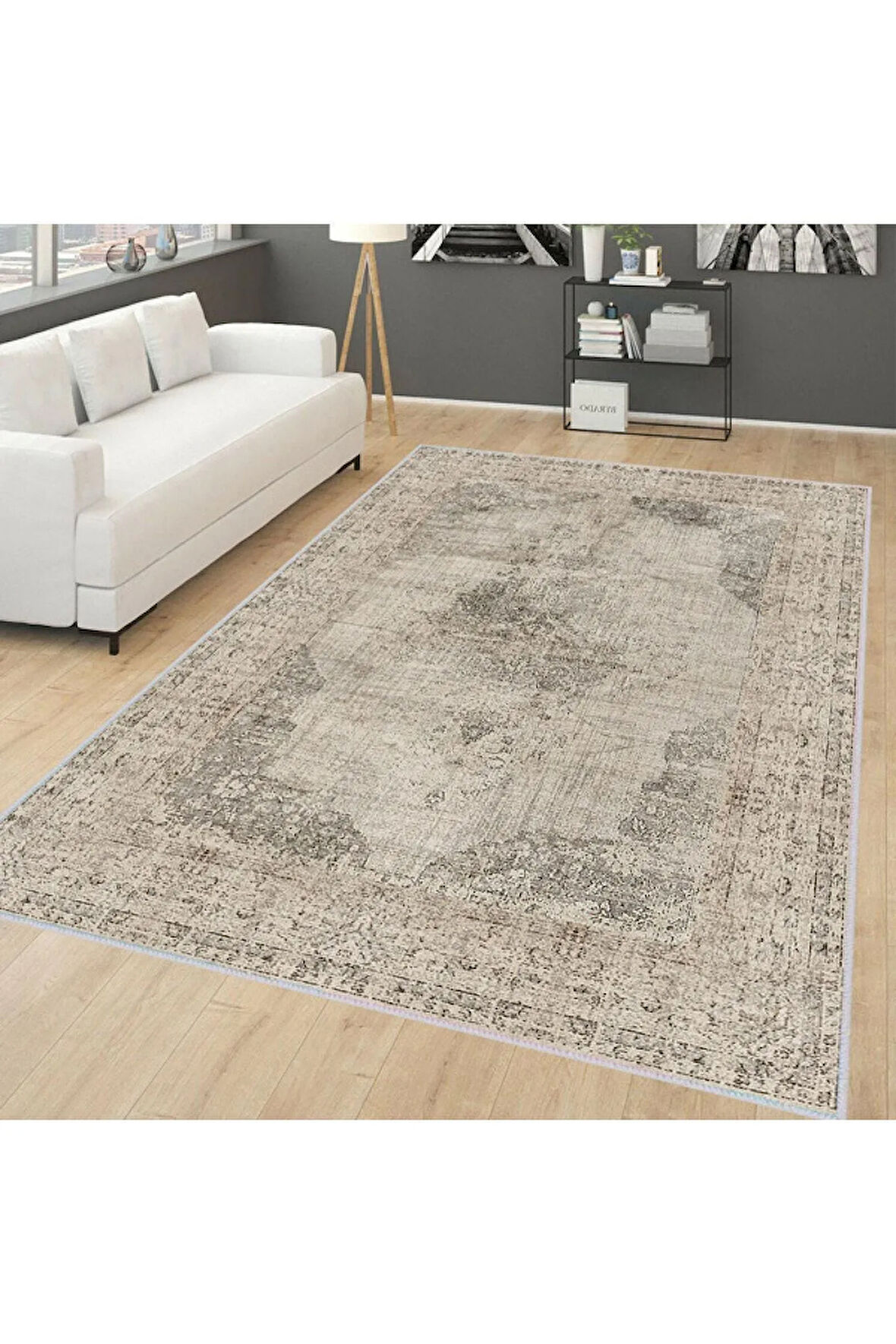 Dijital Baskı Yıkanabilir Kaymaz Taban Salon Halısı Ve Yolluk RVG0138-SD421