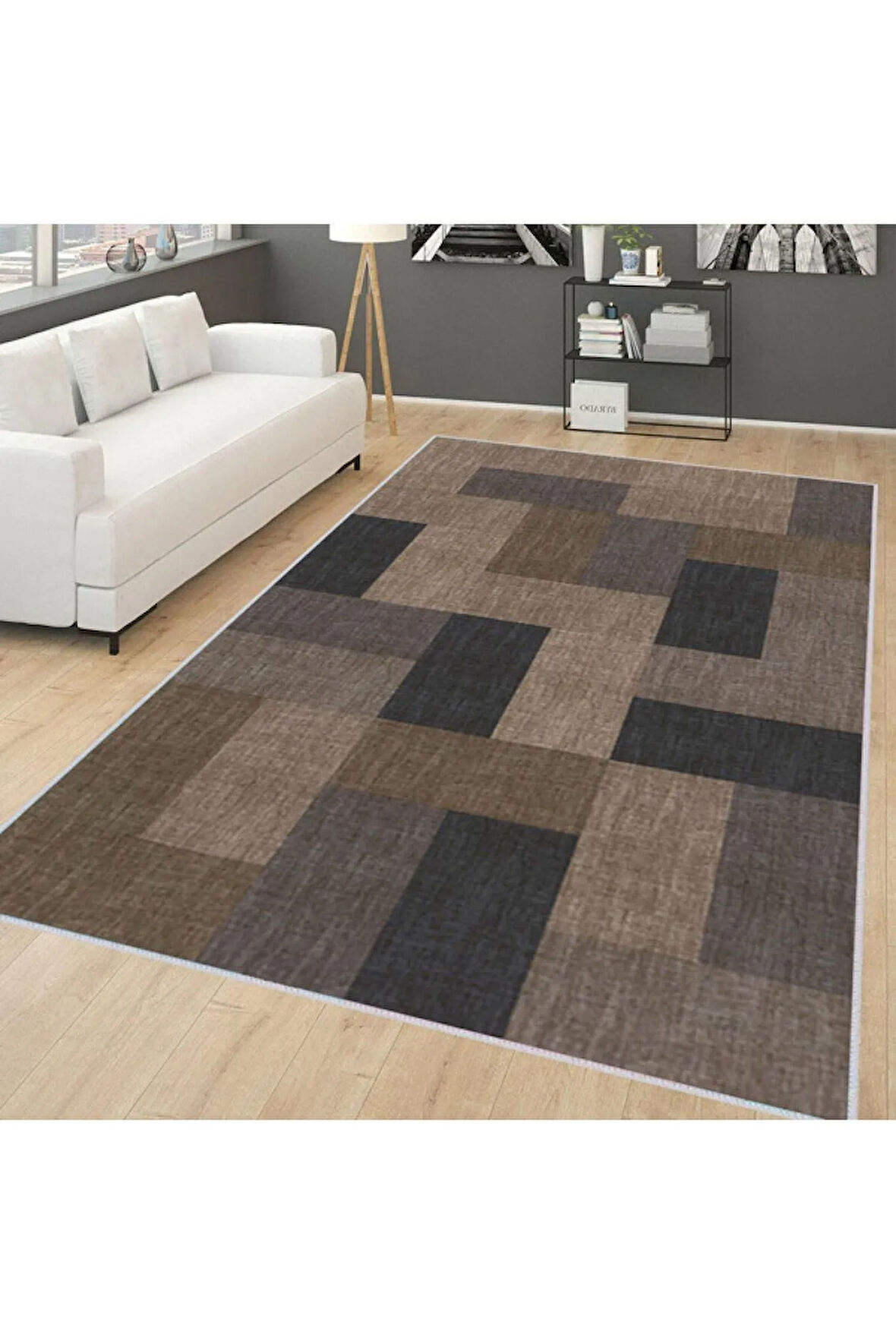 Dijital Baskı Yıkanabilir Kaymaz Taban Salon Halısı Ve Yolluk RVG0152-SD368