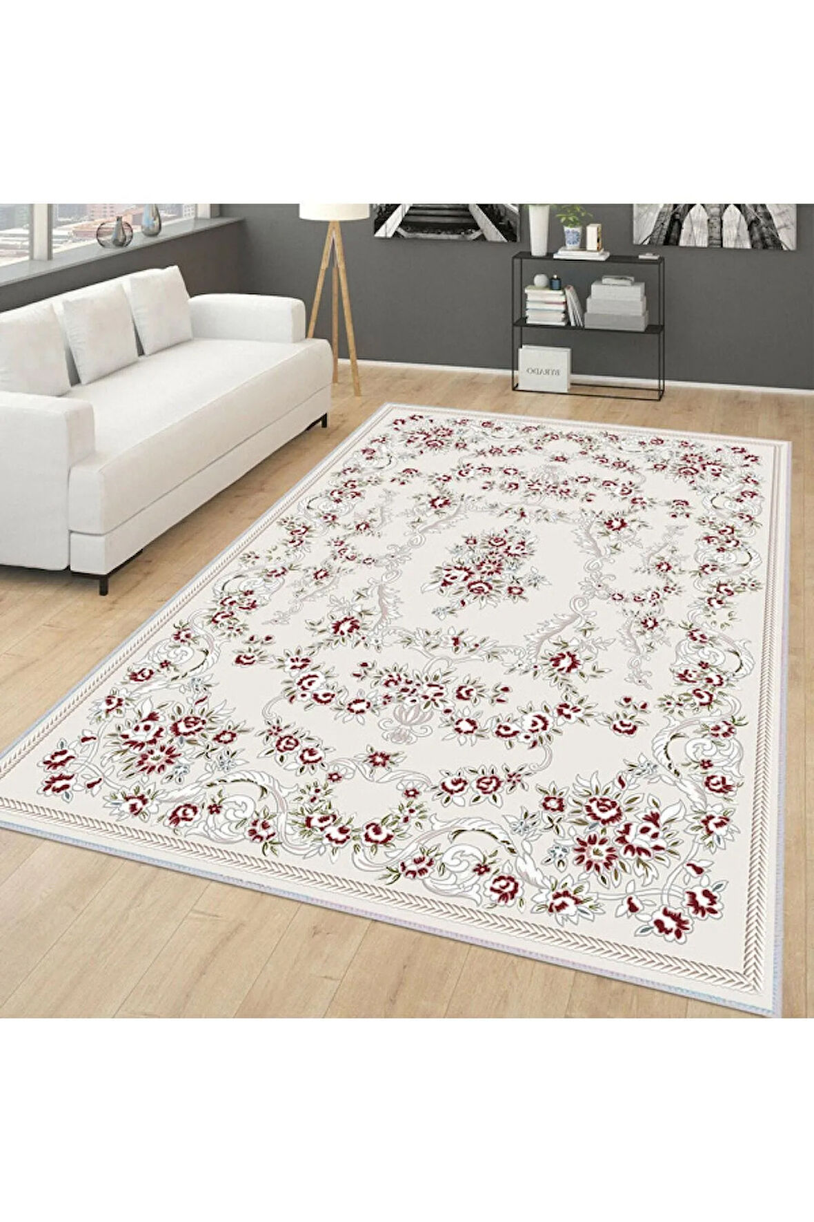 Dijital Baskı Yıkanabilir Kaymaz Taban Salon Halısı Ve Yolluk RVG0168-SD478