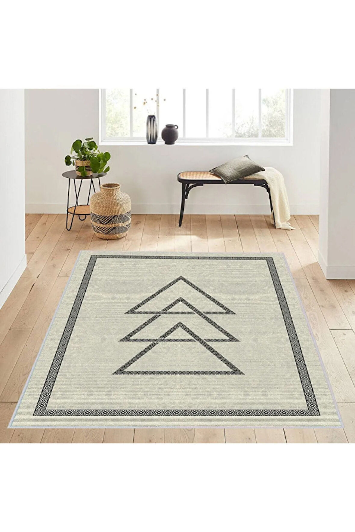 Dijital Baskı Yıkanabilir Kaymaz Taban Salon Halısı Ve Yolluk RVG0180-SD1065