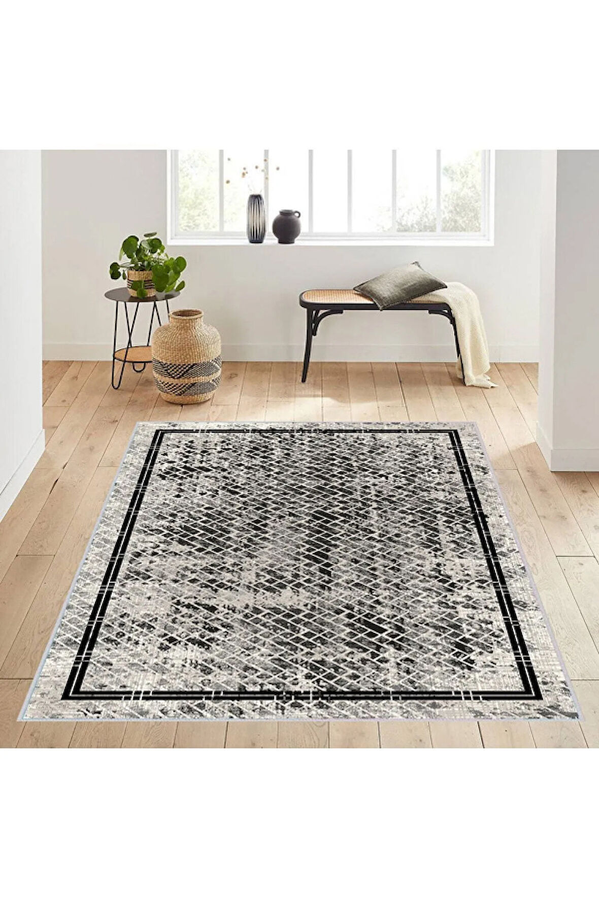 Dijital Baskı Yıkanabilir Kaymaz Taban Salon Halısı Ve Yolluk RVG0182-SD1094