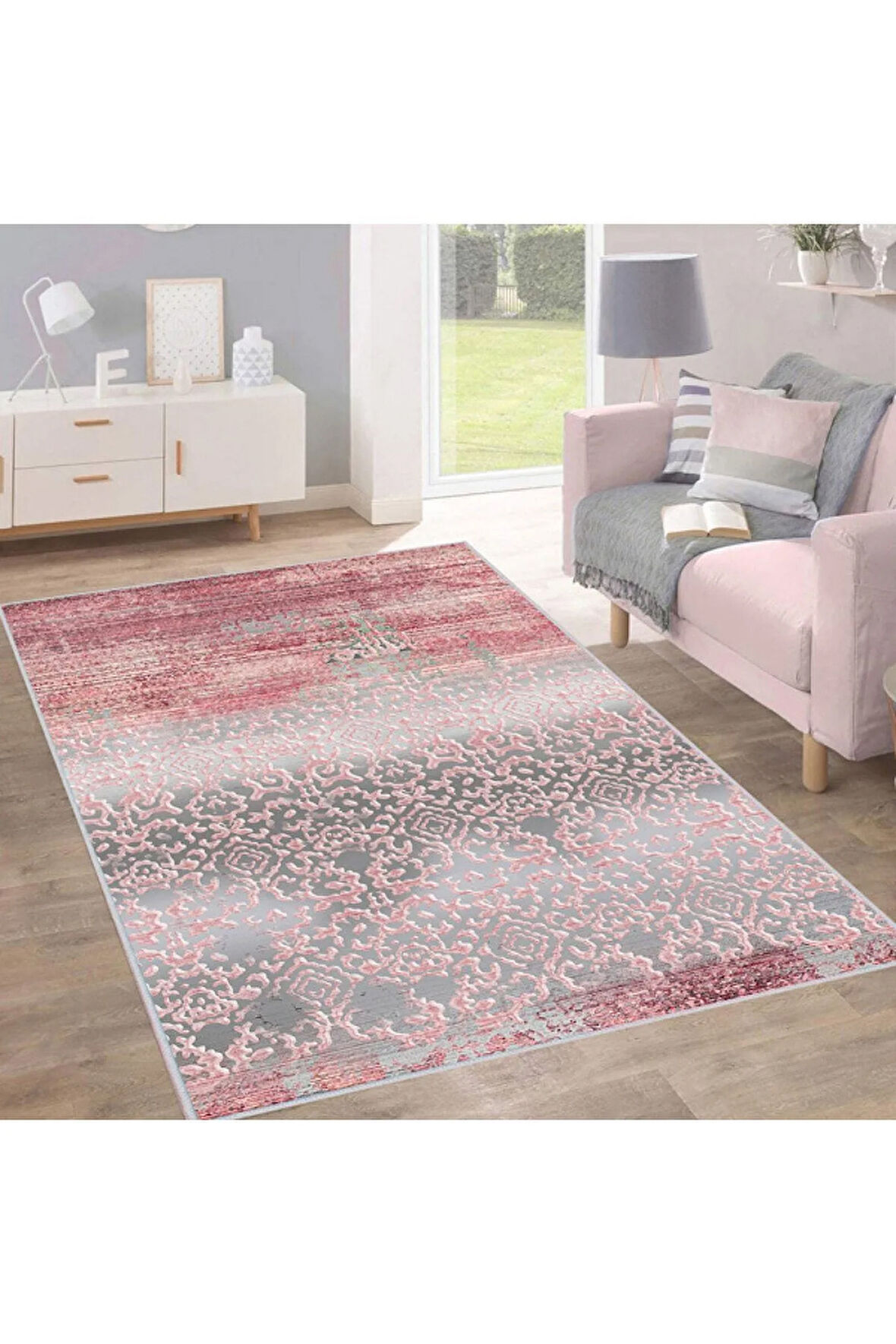 Dijital Baskı Yıkanabilir Kaymaz Taban Salon Halısı Ve Yolluk RVG0200-SD384