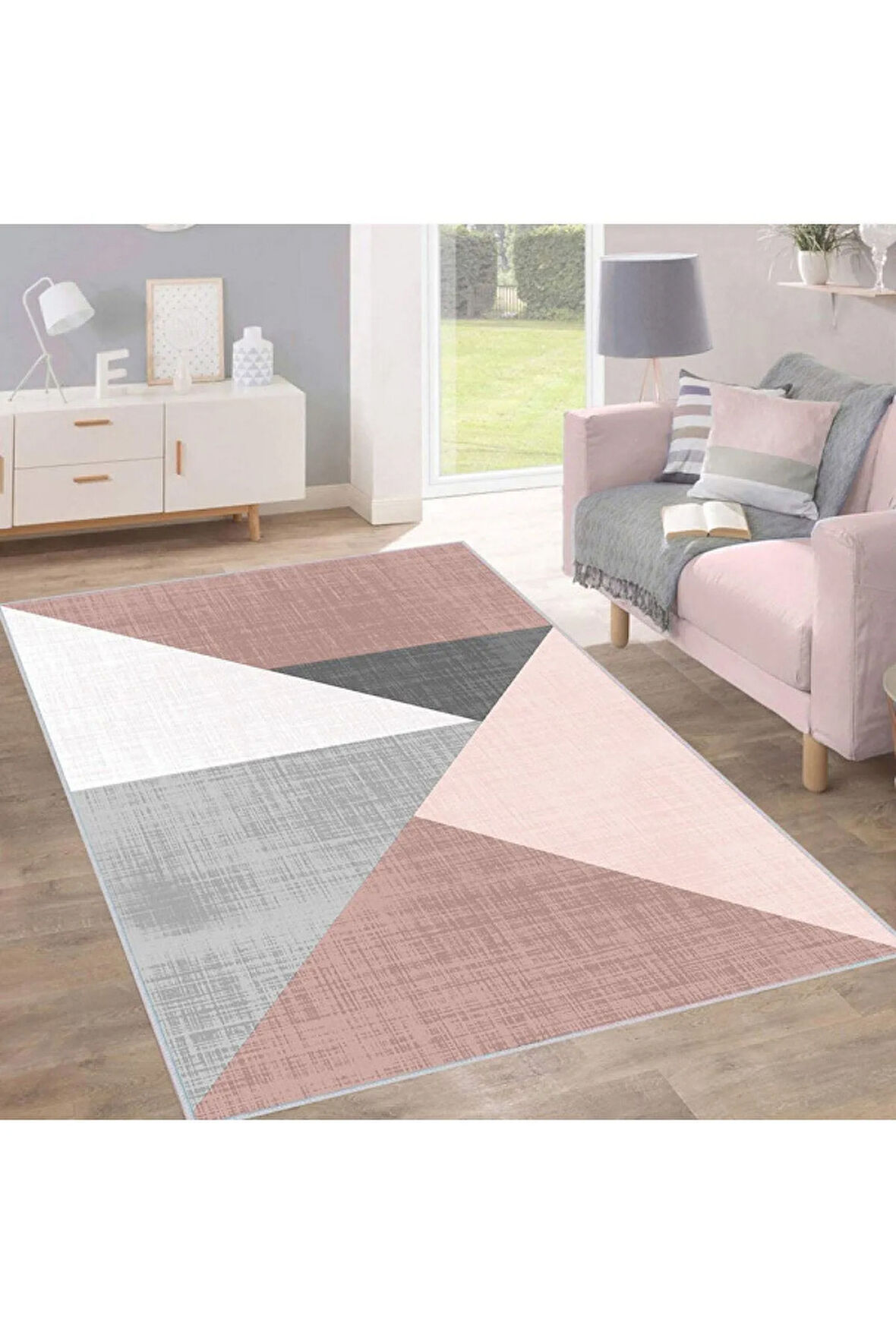 Dijital Baskı Yıkanabilir Kaymaz Taban Salon Halısı Ve Yolluk RVG0201-SD554