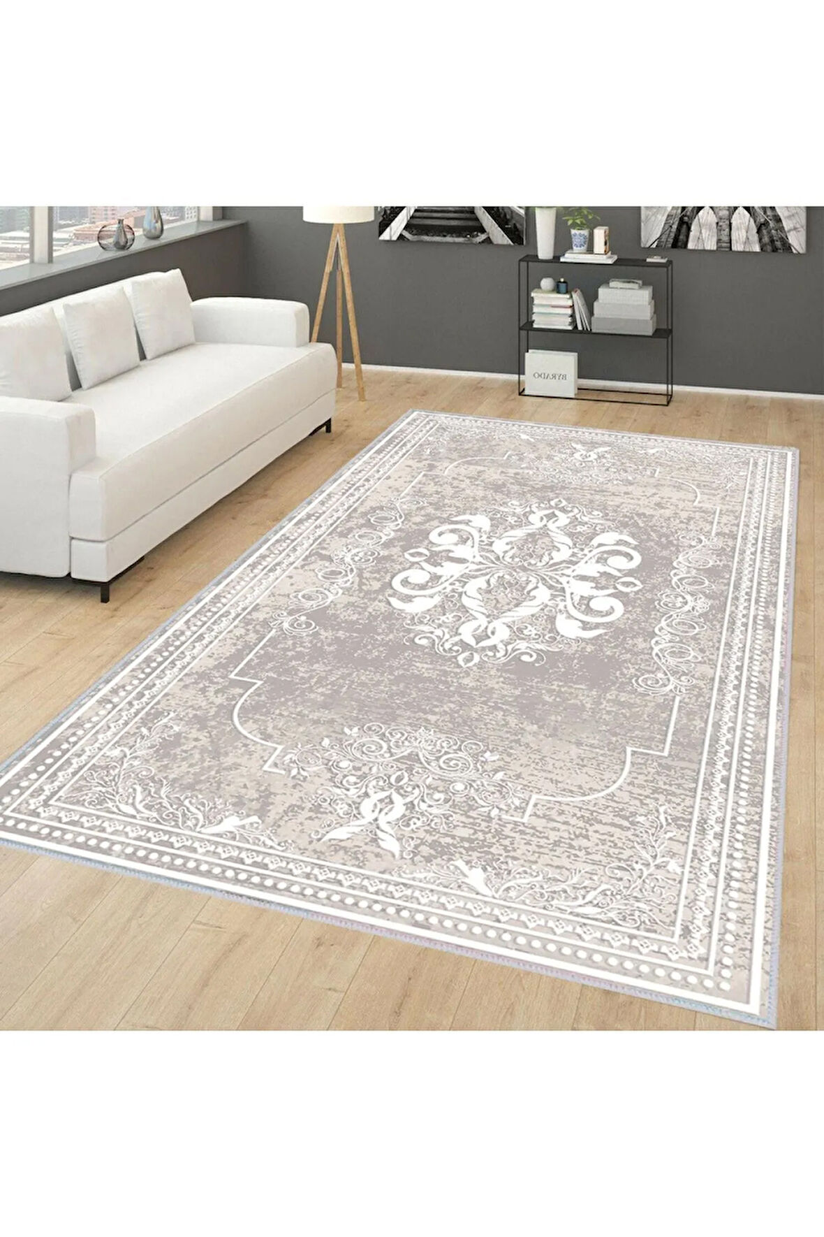 Dijital Baskı Yıkanabilir Kaymaz Taban Salon Halısı Ve Yolluk RVG0254