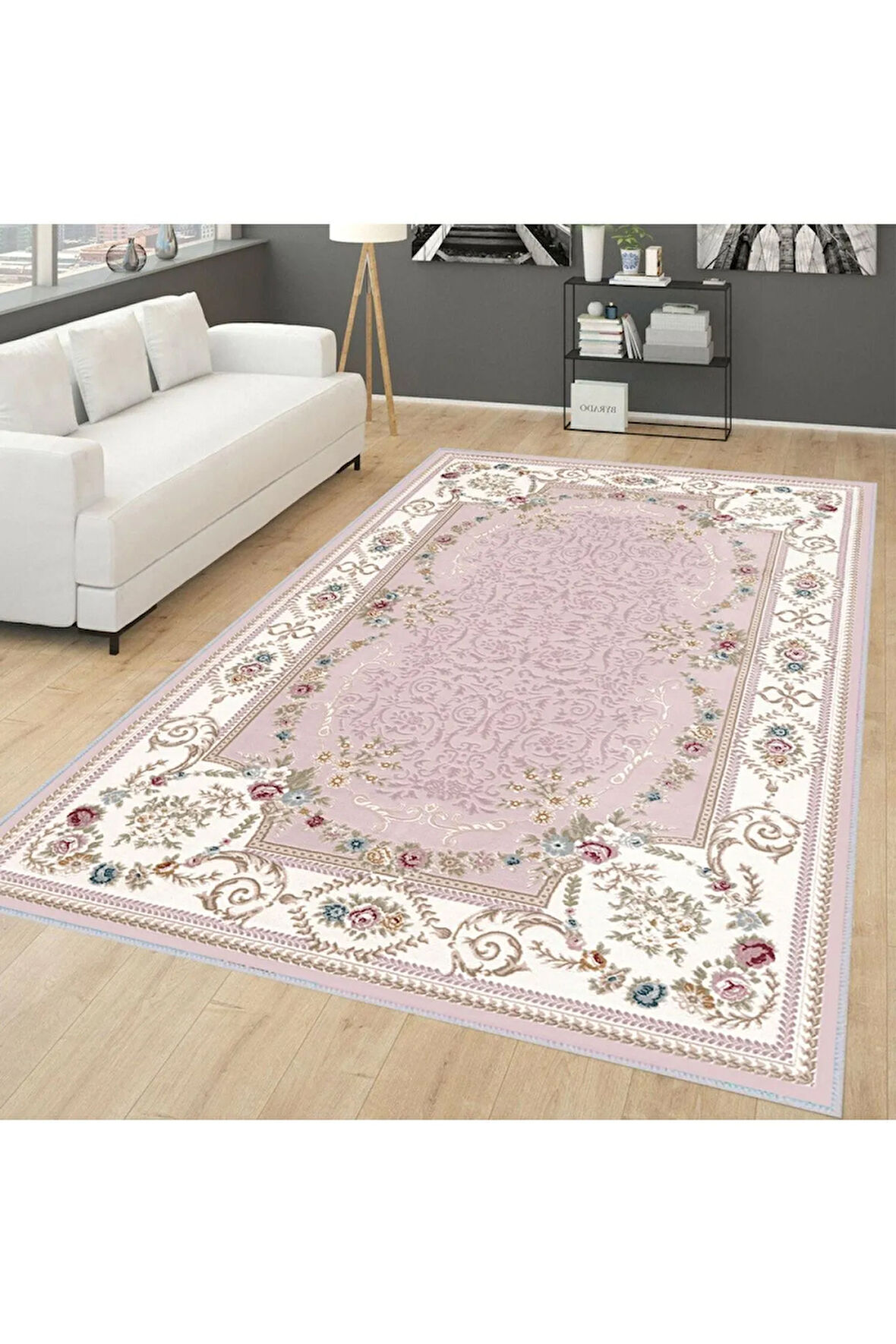 Dijital Baskı Yıkanabilir Kaymaz Taban Salon Halısı Ve Yolluk RVG0273