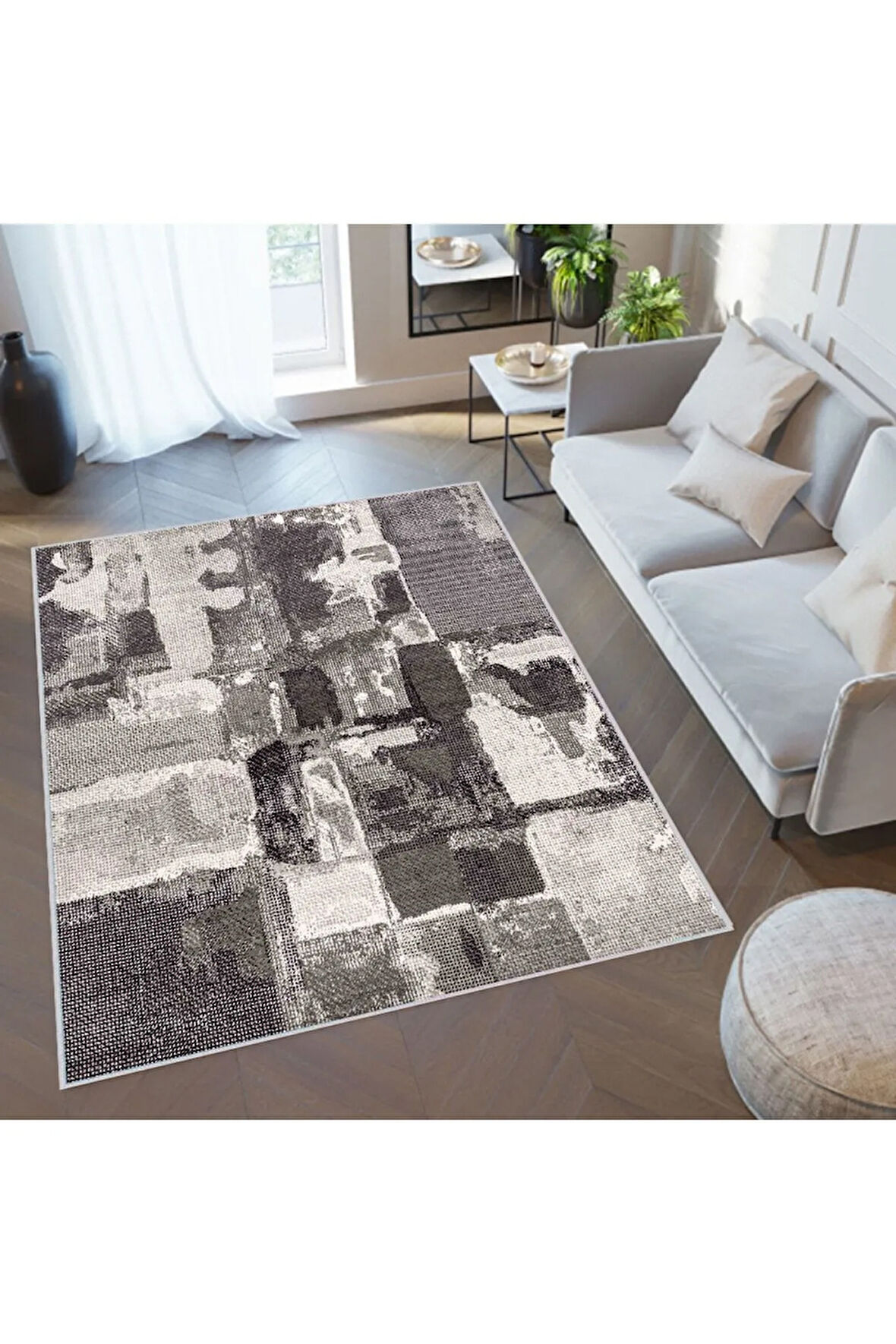 Dijital Baskı Yıkanabilir Kaymaz Taban Salon Halısı Ve Yolluk RVG0340