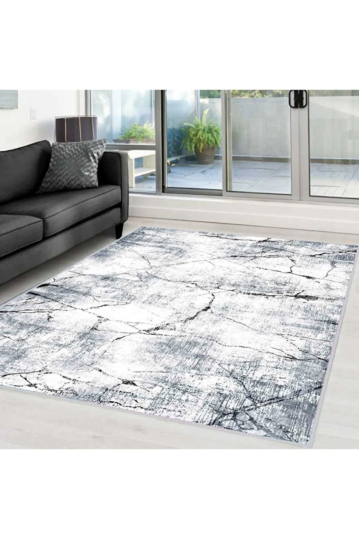 Dijital Baskı Yıkanabilir Kaymaz Taban Salon Halısı Ve Yolluk RVG0356