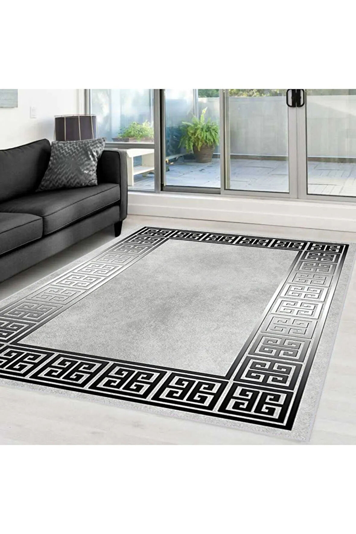 Dijital Baskı Yıkanabilir Kaymaz Taban Salon Halısı Ve Yolluk RVG0365