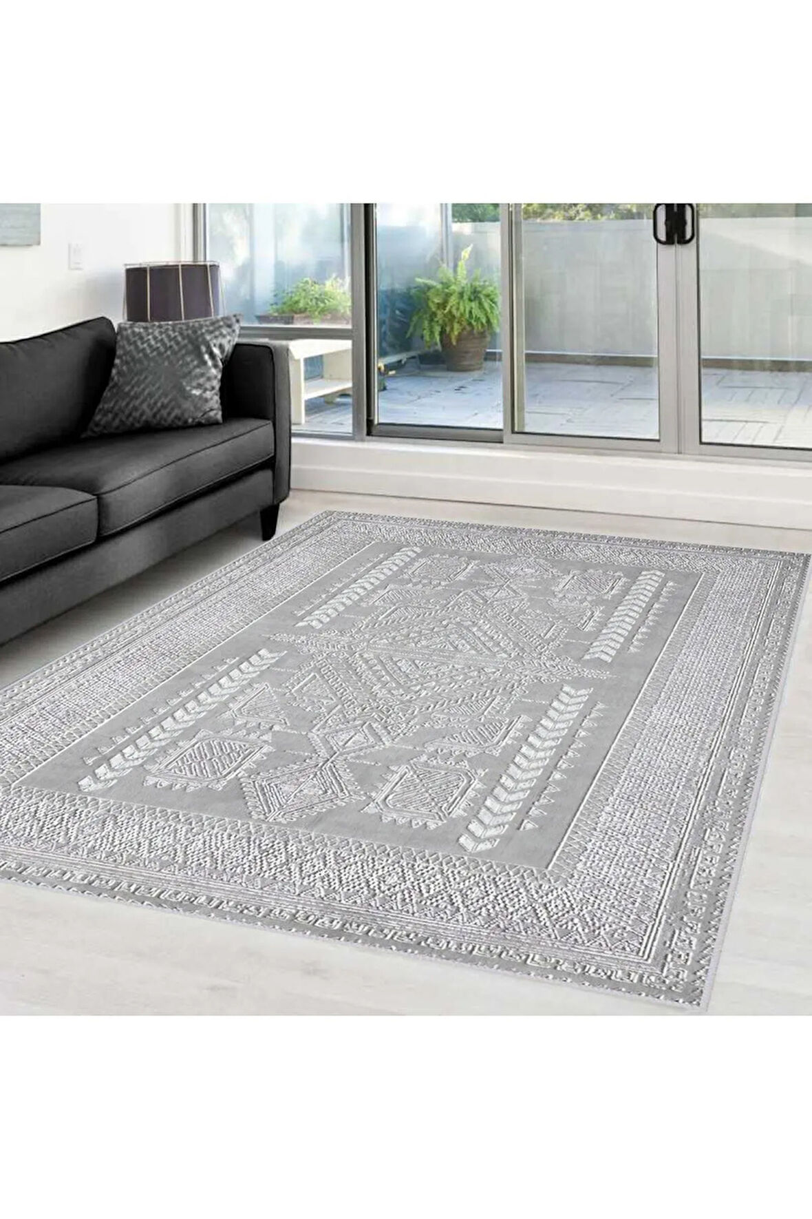 Dijital Baskı Yıkanabilir Kaymaz Taban Salon Halısı Ve Yolluk RVG0366