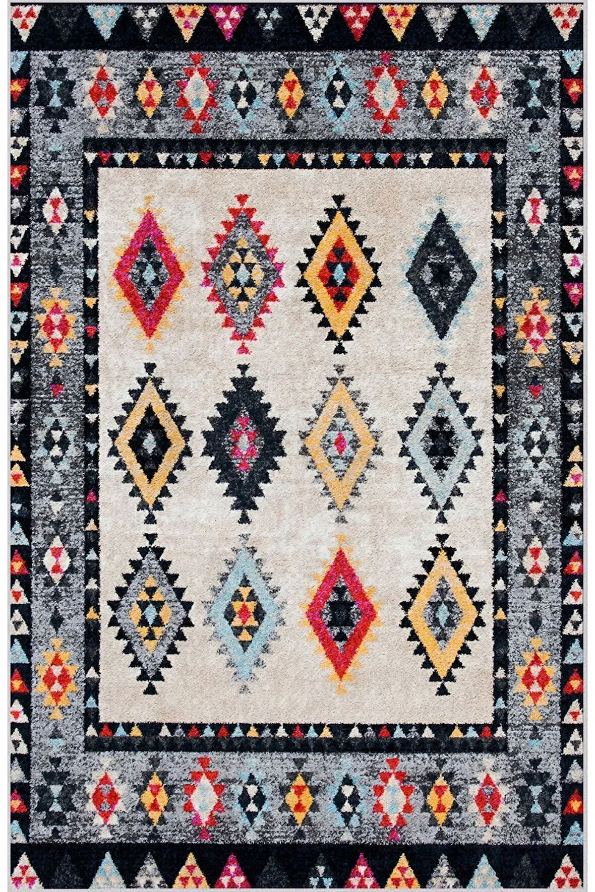 Dijital Baskı Yıkanabilir Kaymaz Taban Salon Halısı Ve Yolluk RVG0374