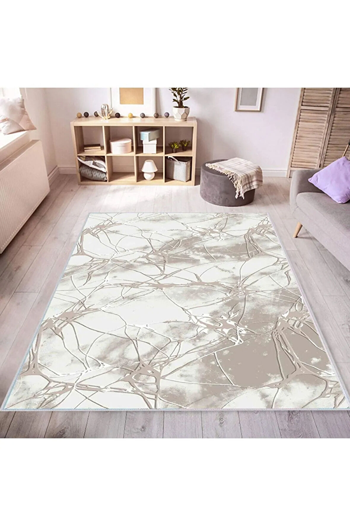 Dijital Baskı Yıkanabilir Kaymaz Taban Salon Halısı Ve Yolluk RVG0419