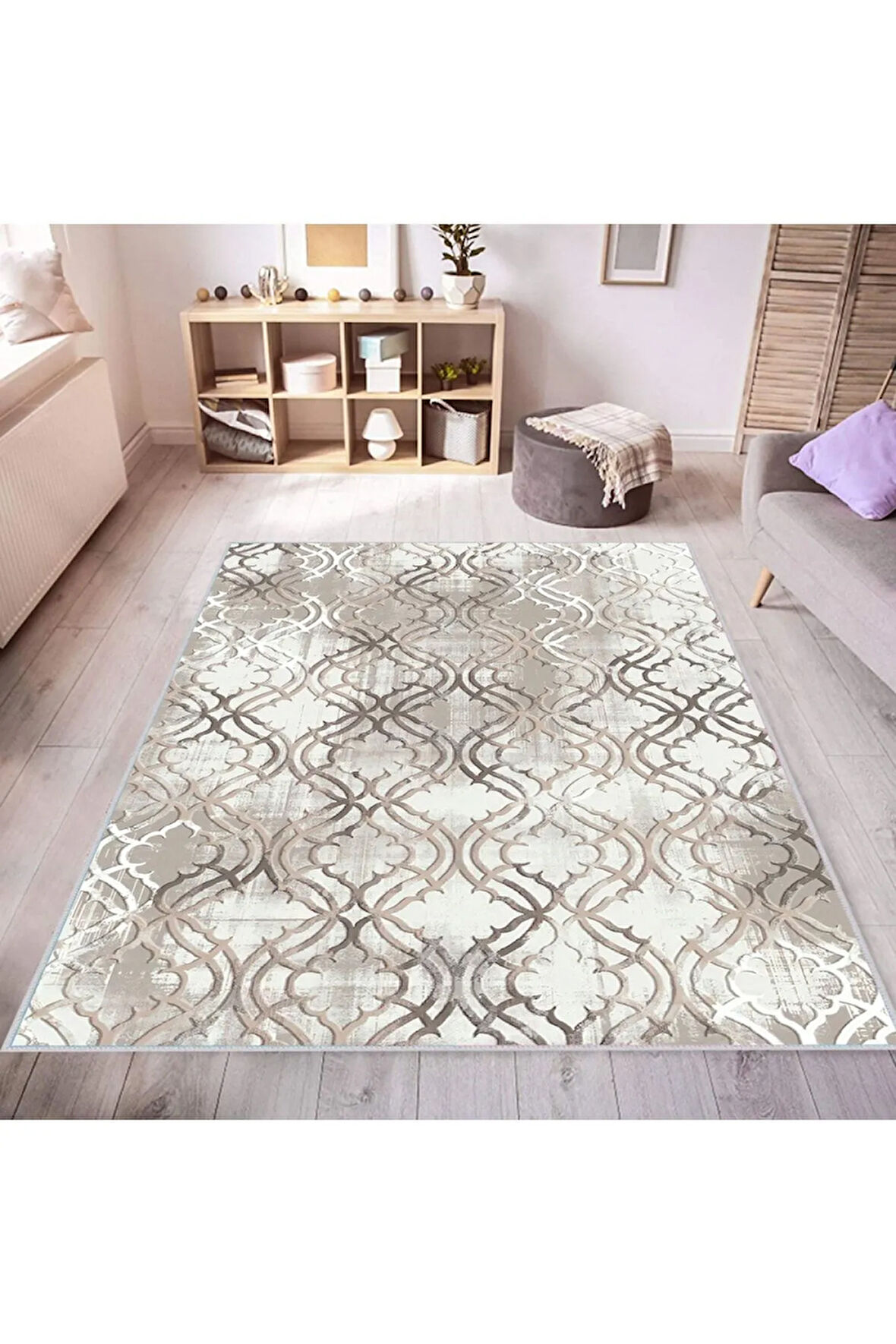 Dijital Baskı Yıkanabilir Kaymaz Taban Salon Halısı Ve Yolluk RVG0433