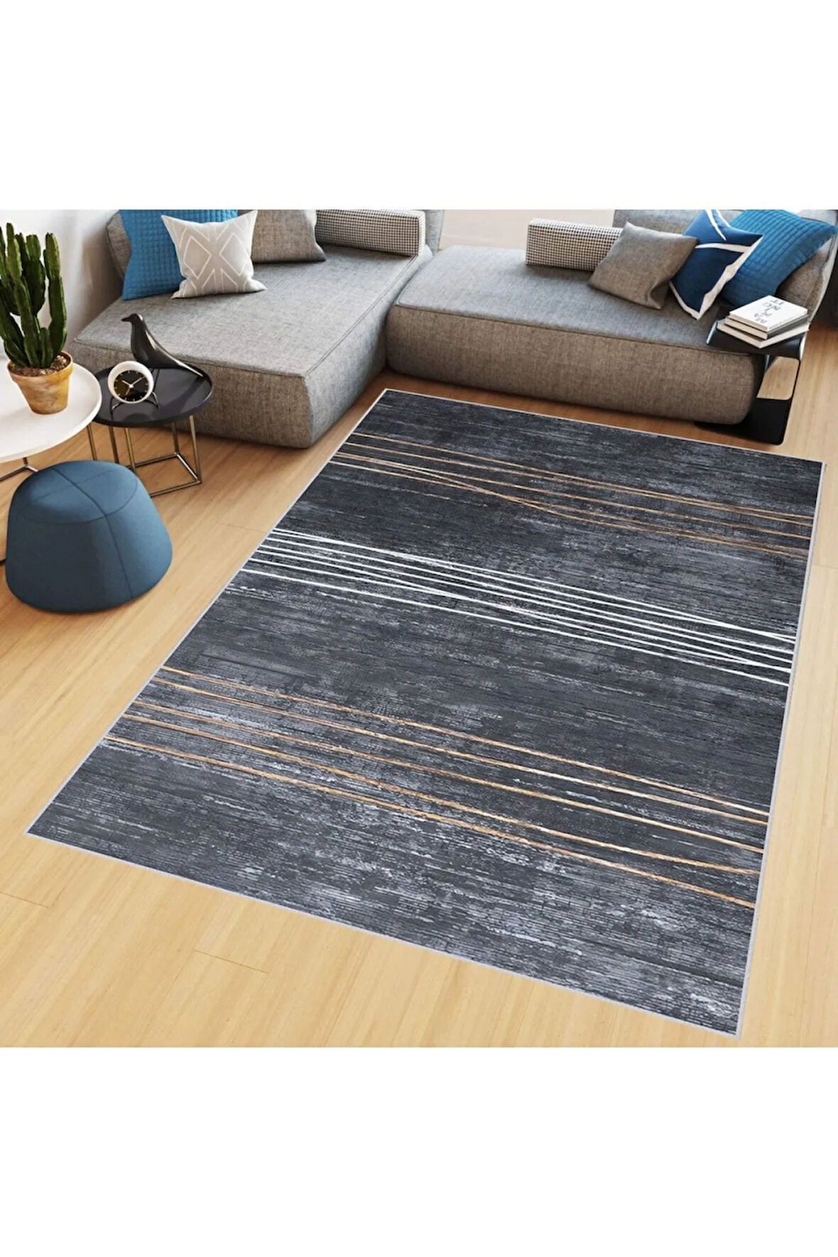 Dijital Baskı Yıkanabilir Kaymaz Taban Salon Halısı Ve Yolluk RVG0450