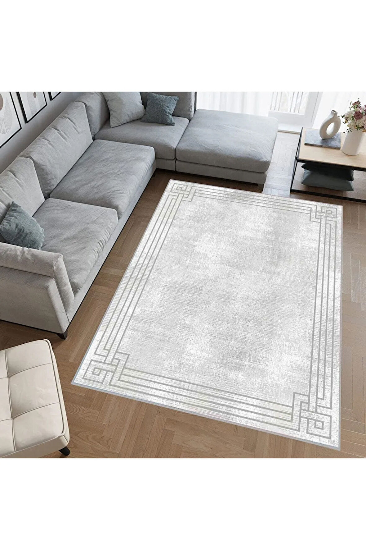 Dijital Baskı Yıkanabilir Kaymaz Taban Salon Halısı Ve Yolluk RVG0473