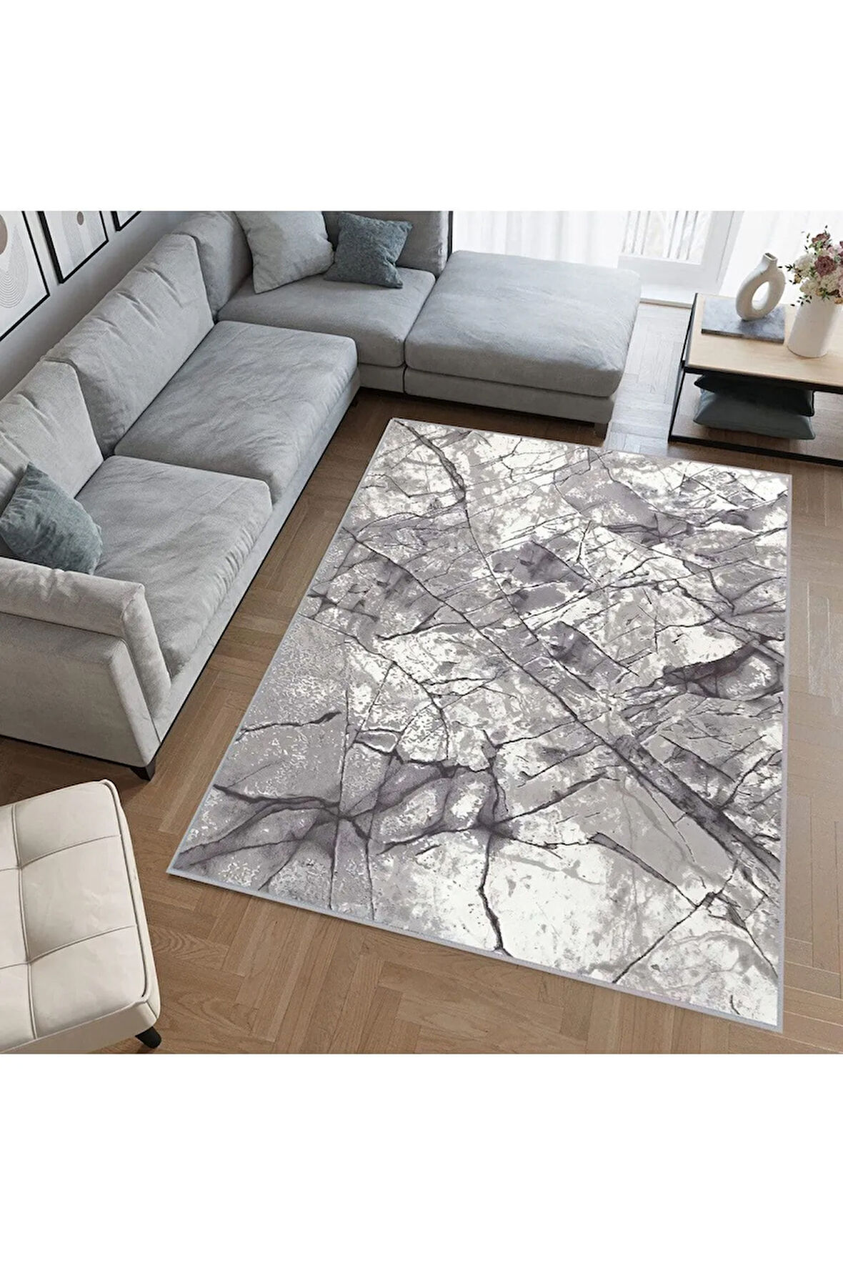 Dijital Baskı Yıkanabilir Kaymaz Taban Salon Halısı Ve Yolluk RVG0516