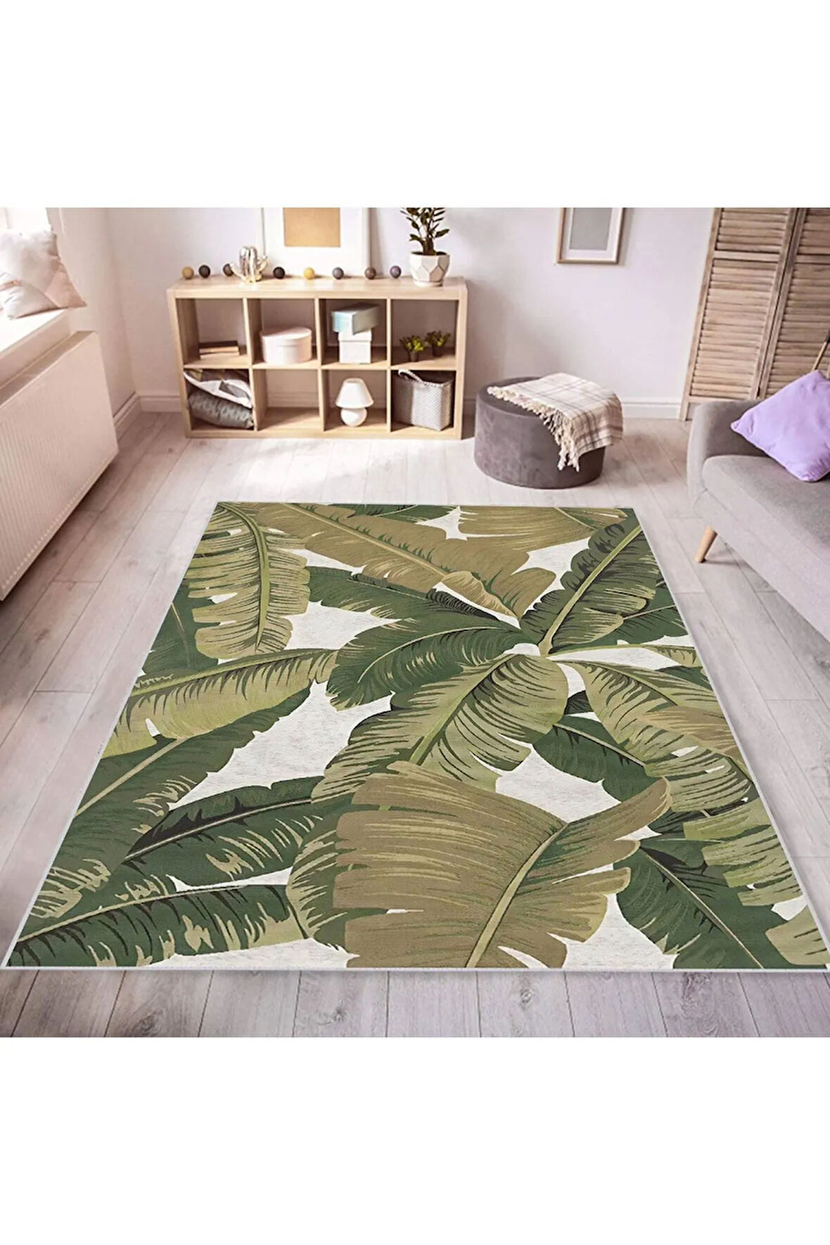 Dijital Baskı Yıkanabilir Kaymaz Taban Salon Halısı Ve Yolluk RVG0529