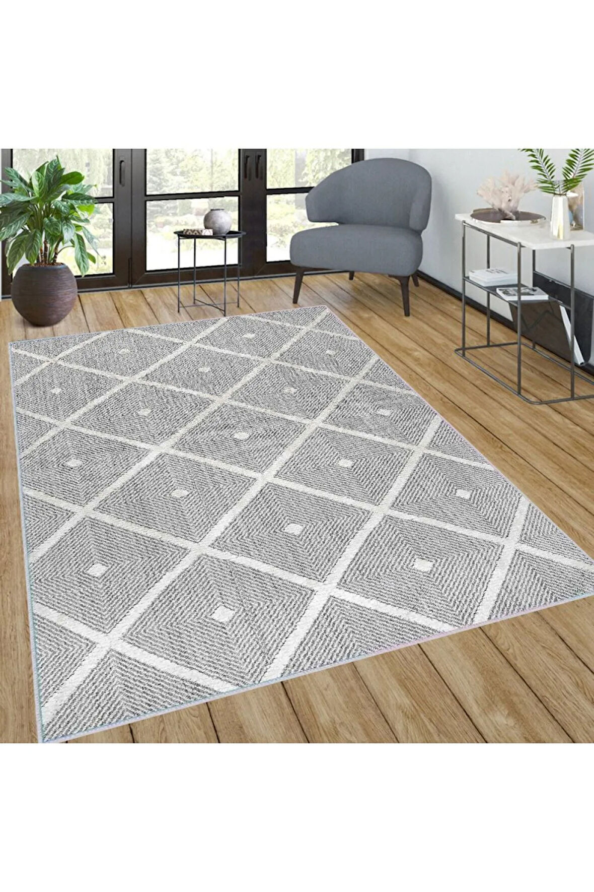 Dijital Baskı Yıkanabilir Kaymaz Taban Salon Halısı Ve Yolluk RVG0575