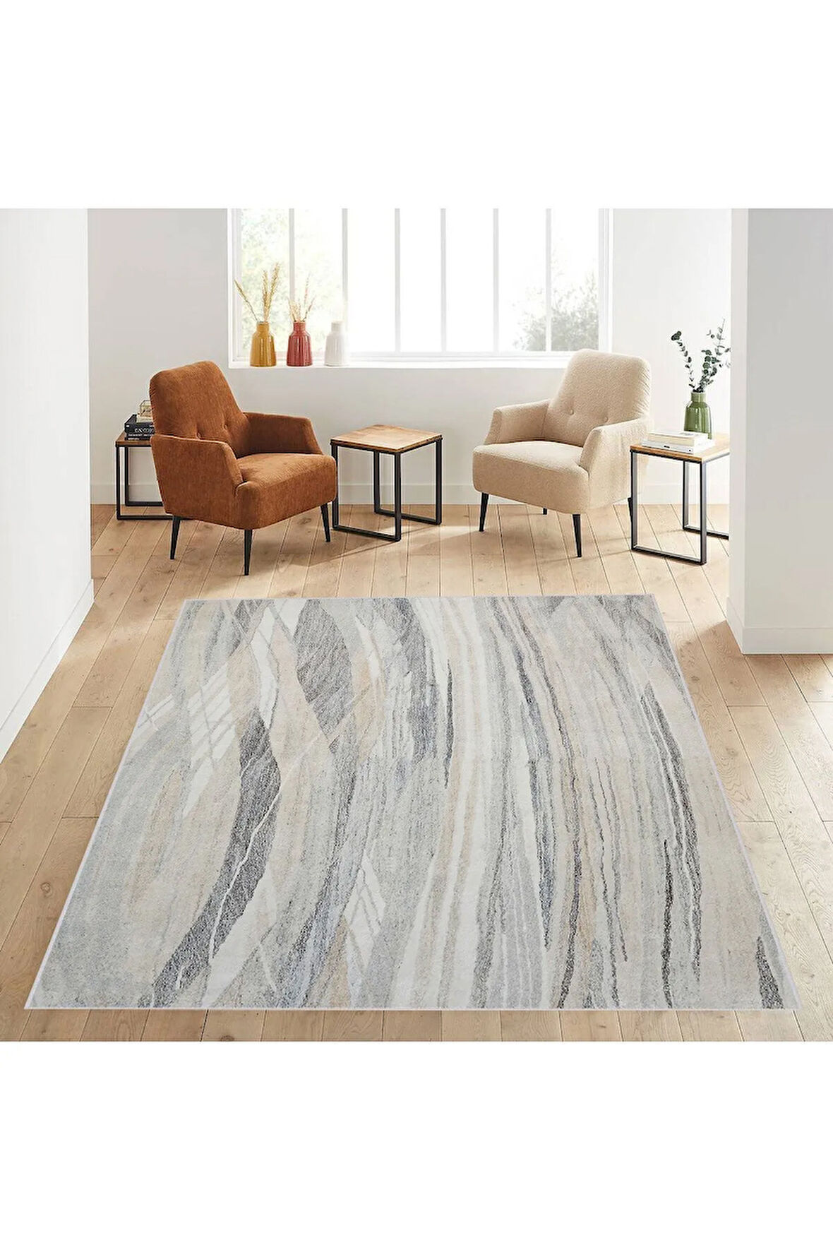 Dijital Baskı Yıkanabilir Kaymaz Taban Salon Halısı Ve Yolluk RVG0597