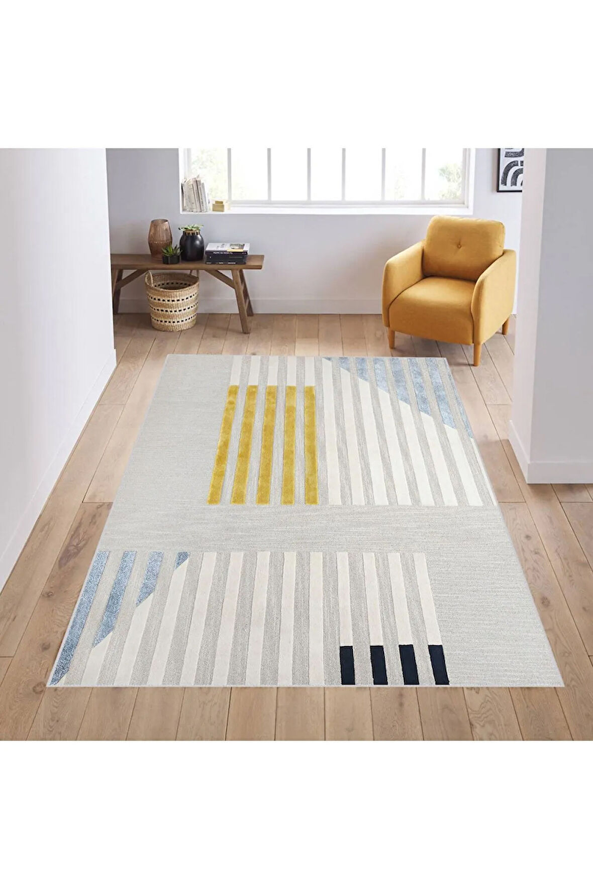 Dijital Baskı Yıkanabilir Kaymaz Taban Salon Halısı Ve Yolluk RVG0611