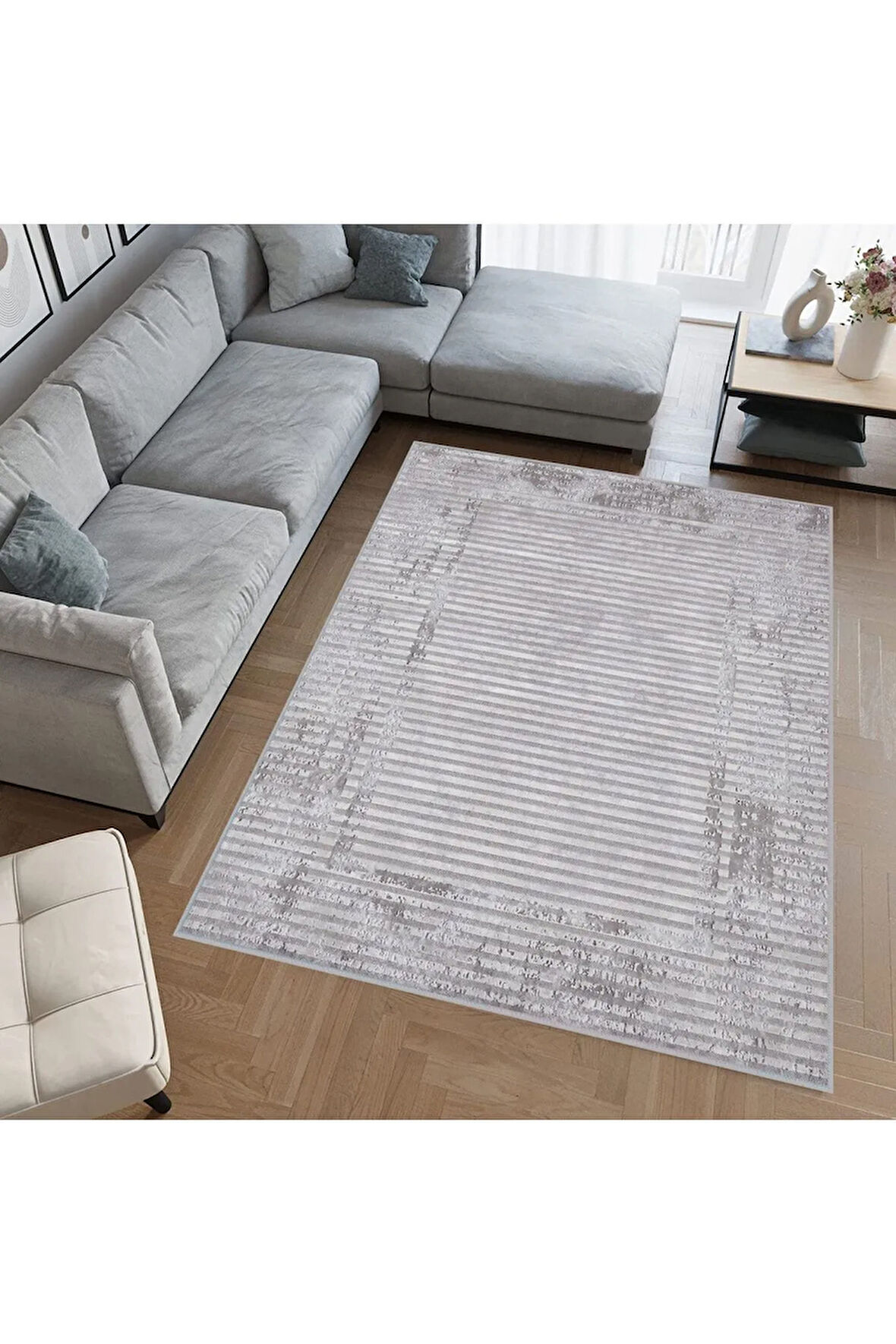 Dijital Baskı Yıkanabilir Kaymaz Taban Salon Halısı Ve Yolluk RVG0626