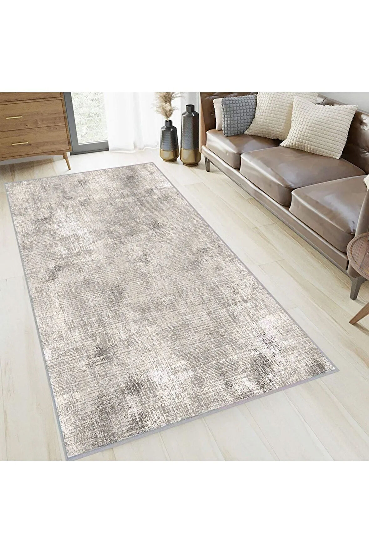 Dijital Baskı Yıkanabilir Kaymaz Taban Salon Halısı Ve Yolluk RVG0633